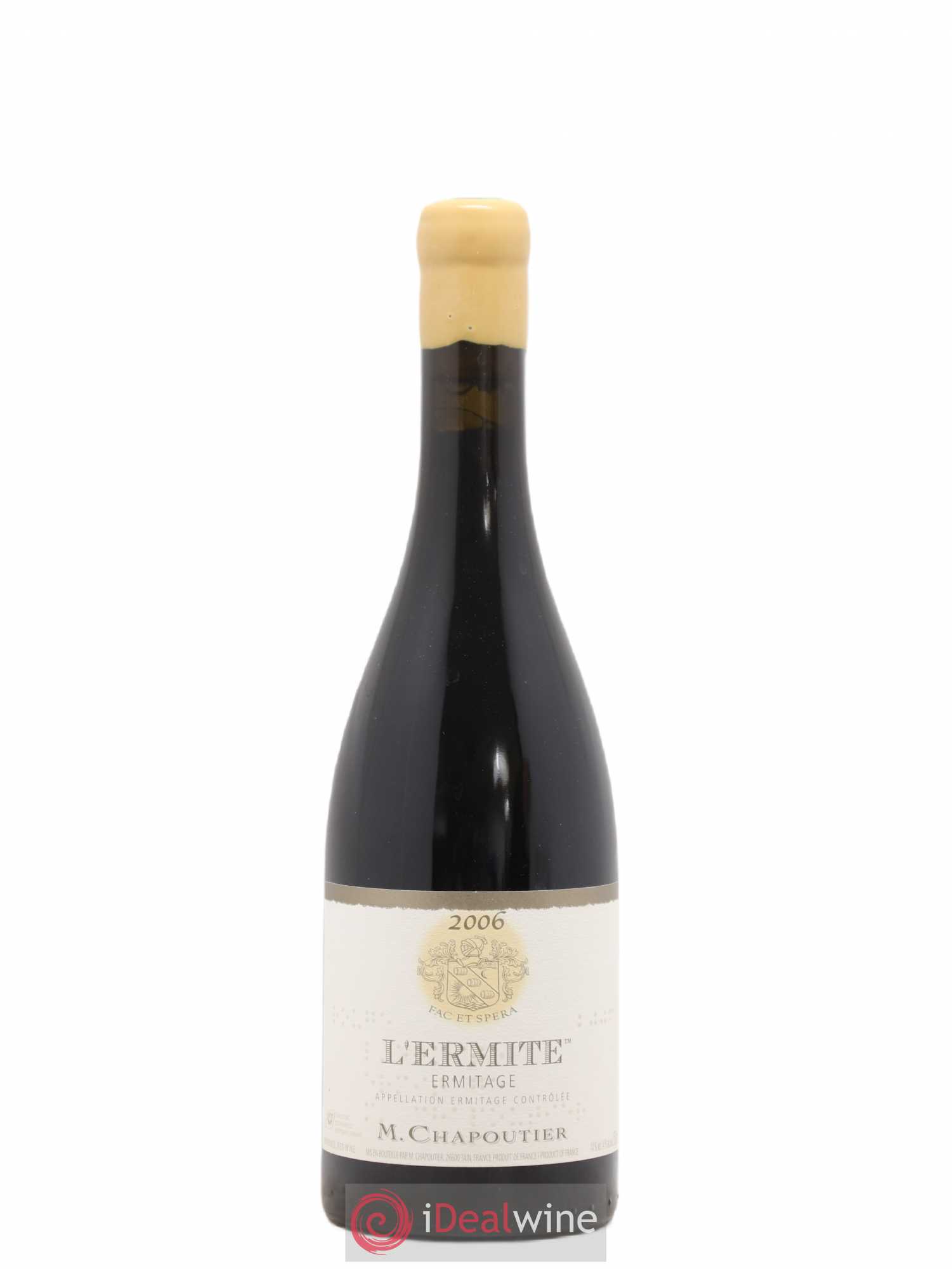 Hermitage Ermitage l'Ermite Chapoutier 2006 - Lot de 1 bouteille - 0