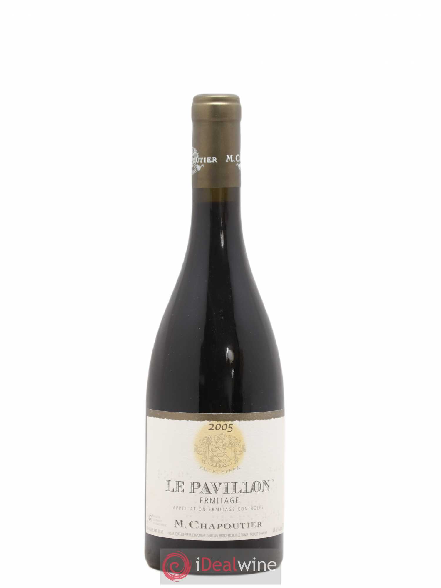 Hermitage Ermitage Le Pavillon Chapoutier 2005 - Lot de 1 bouteille - 0