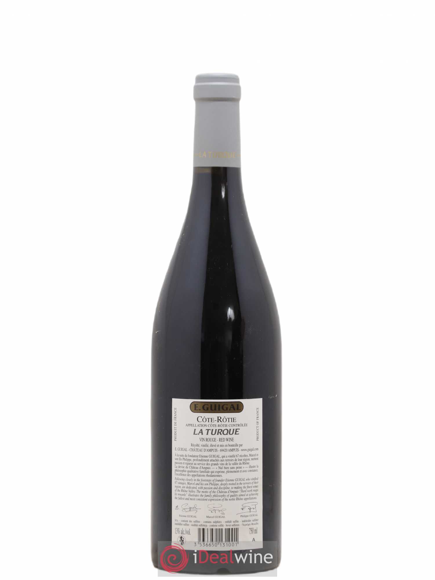 Côte-Rôtie La Turque Guigal 2008 - Lot de 1 bouteille - 1