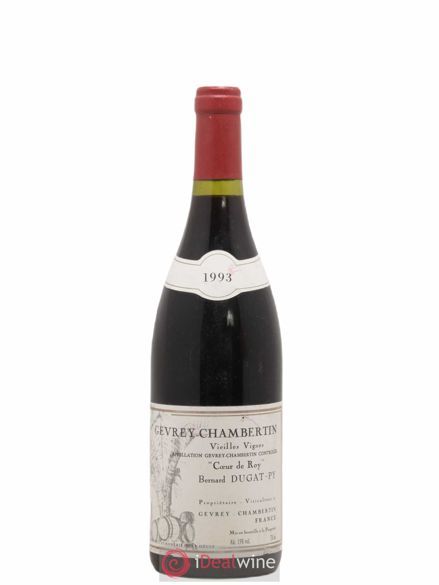 Gevrey-Chambertin Coeur de Roy Très Vieilles Vignes Dugat-Py 1993 - Lot de 1 bouteille - 0