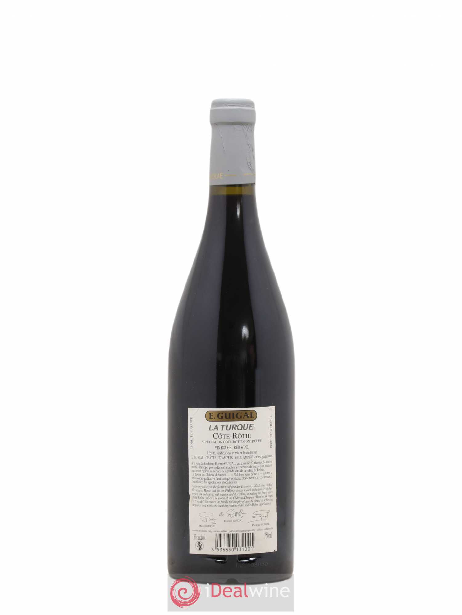Côte-Rôtie La Turque Guigal 2004 - Lot de 1 bouteille - 1