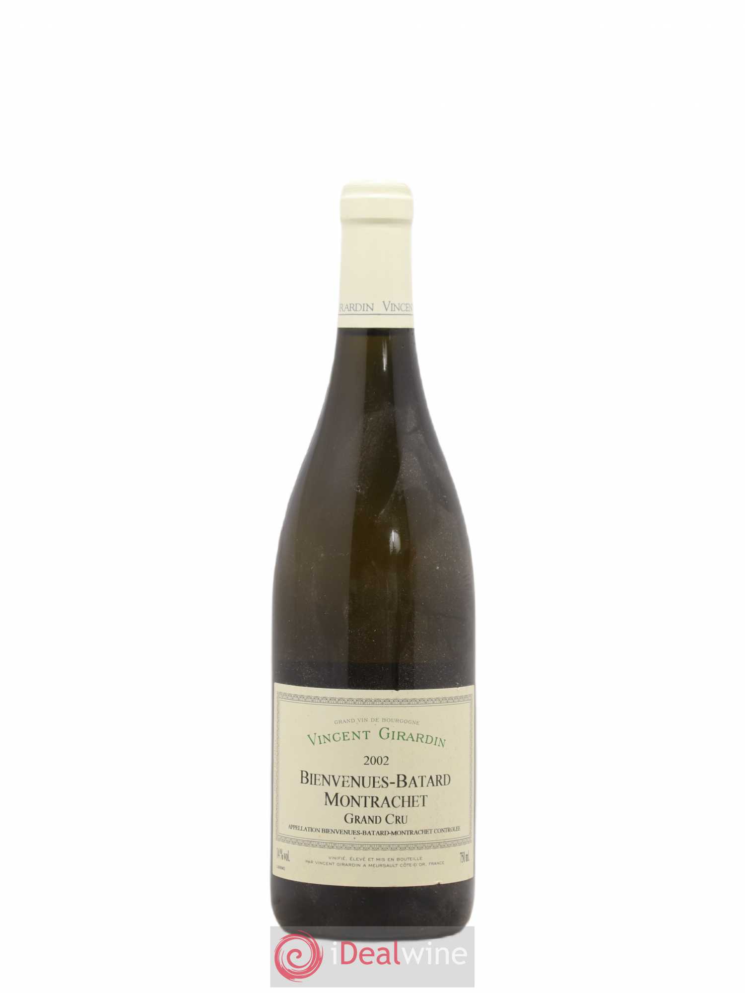 Bienvenues-Bâtard-Montrachet Grand Cru Vincent Girardin (Domaine) 2002 - Lot de 1 bouteille - 0