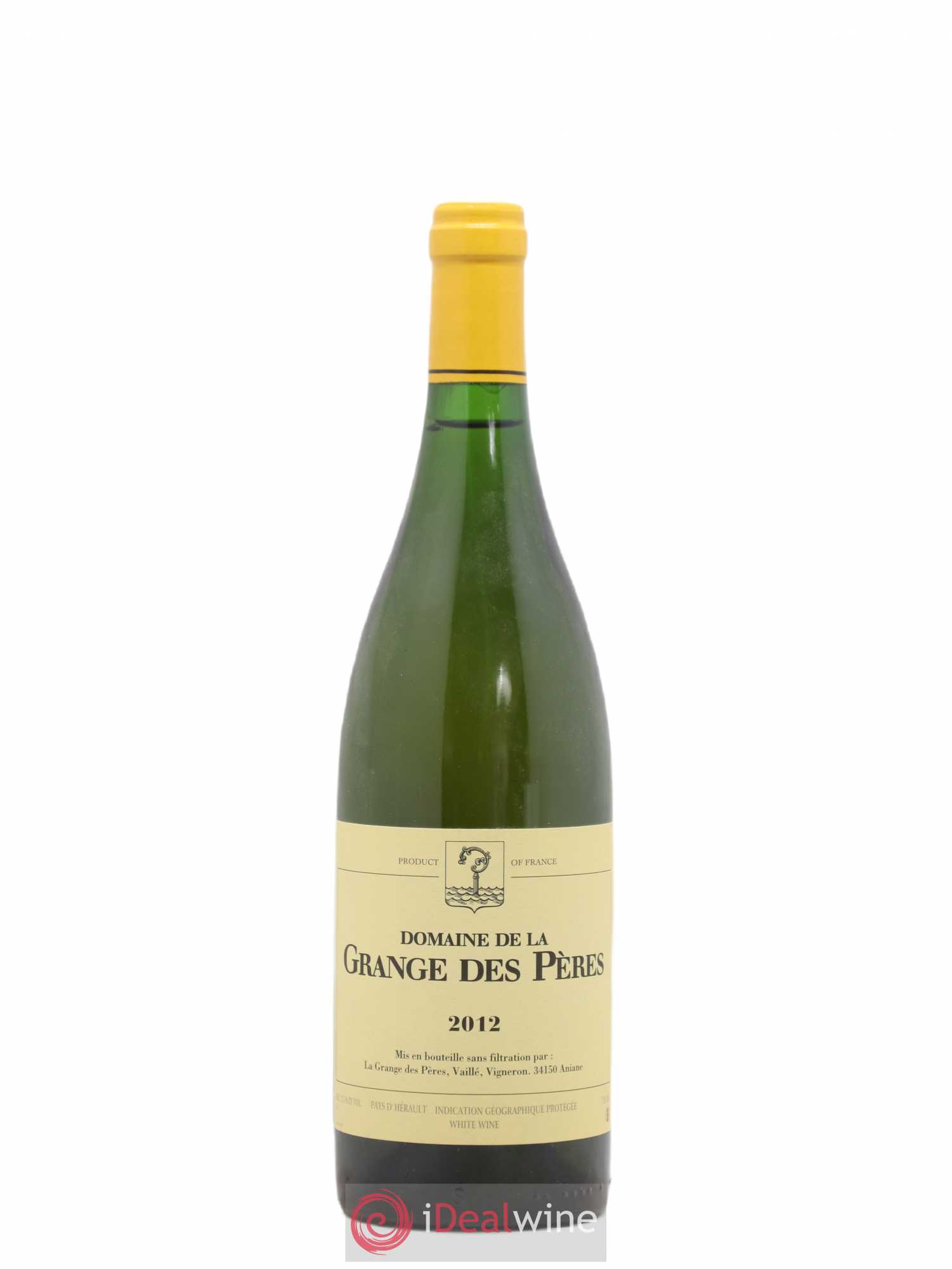 Pays d'Hérault Grange des Pères Laurent Vaillé 2012 - Lot de 1 bouteille - 0