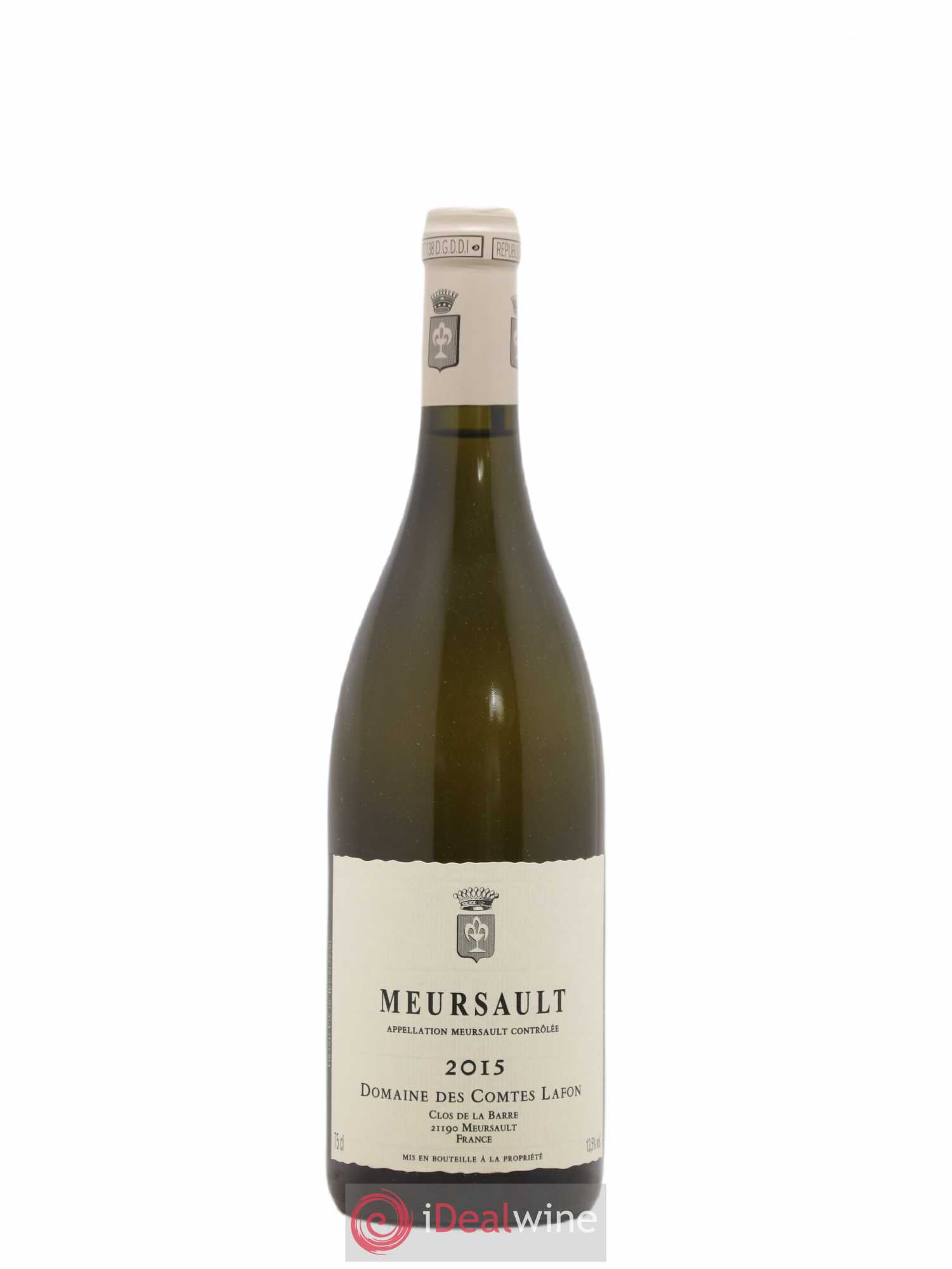 Meursault Comtes Lafon (Domaine des) 2015 - Lot de 1 bouteille - 0