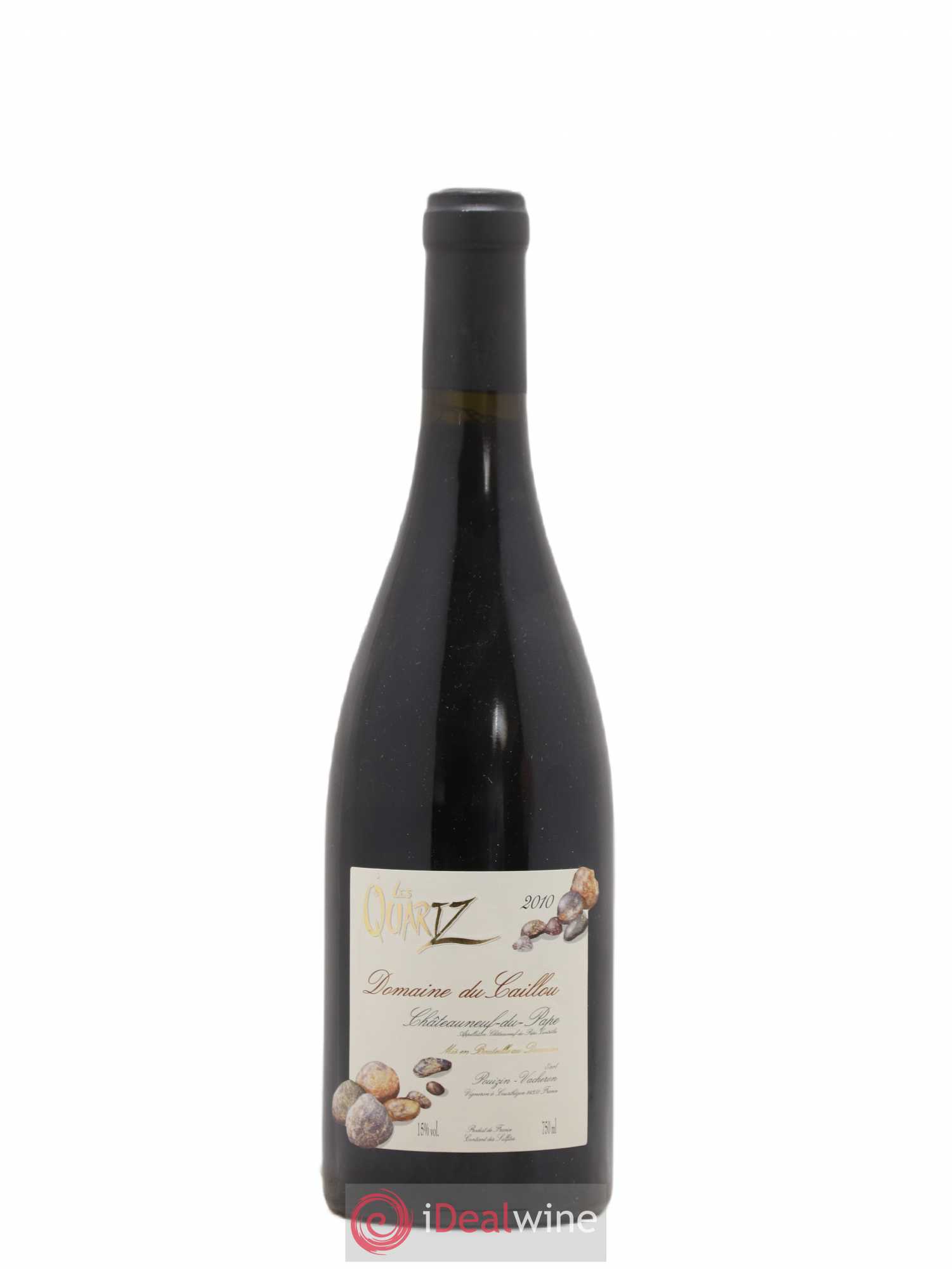 Châteauneuf-du-Pape Les Quartz Clos du Caillou 2010 - Lot de 1 bouteille - 0