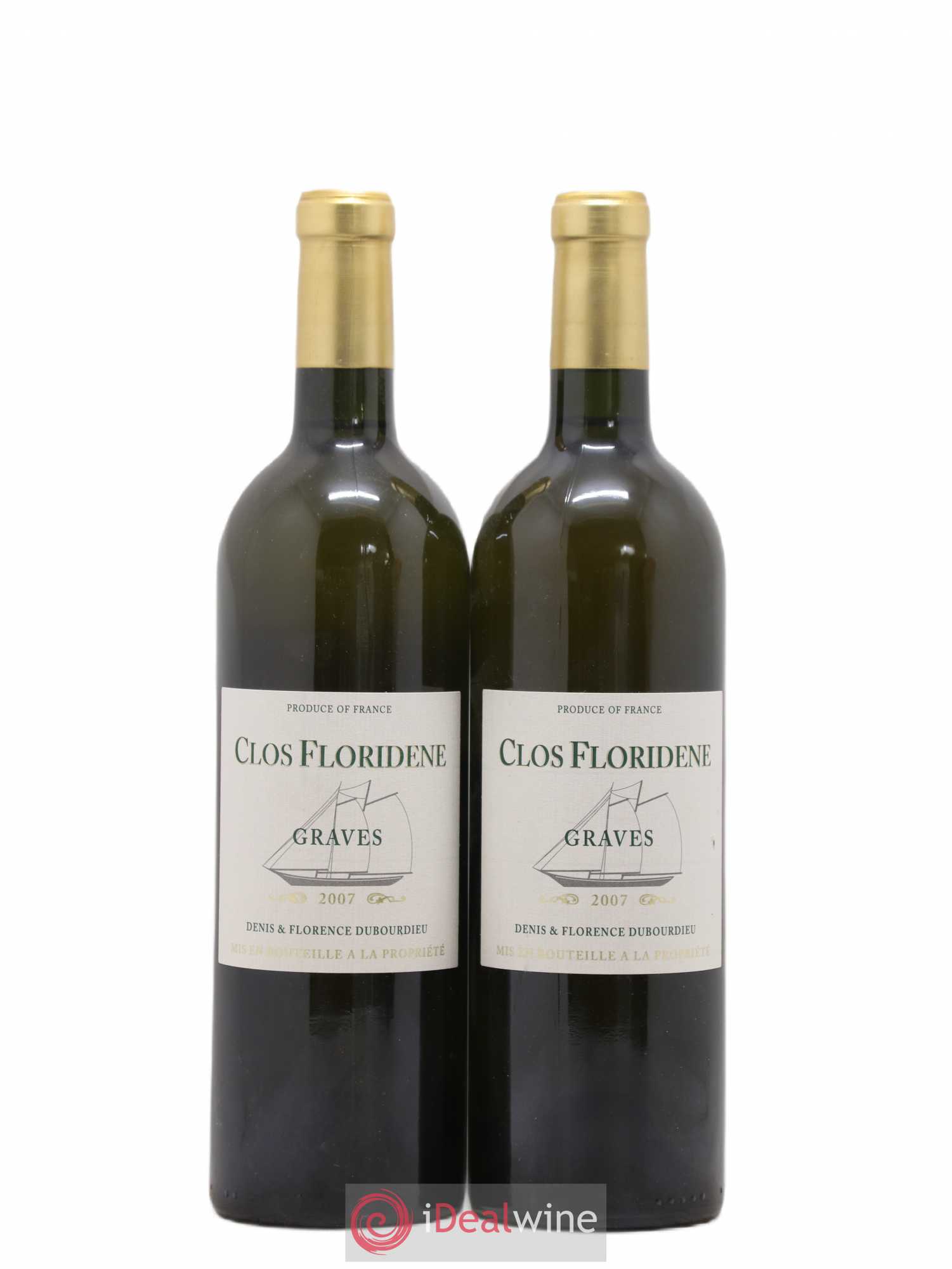 Clos Floridène 2007 - Lot de 2 bouteilles - 0