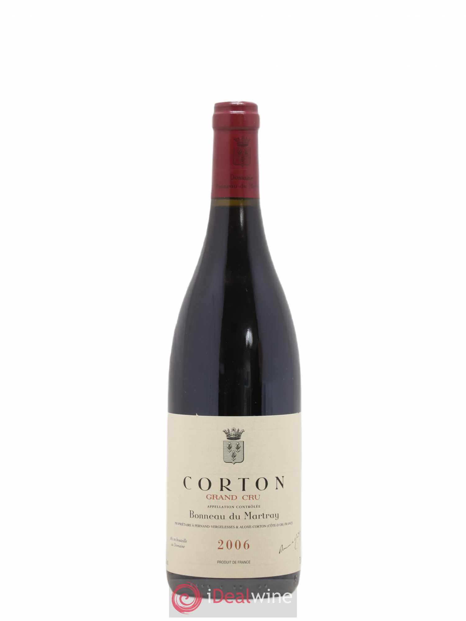 Corton Grand Cru Bonneau du Martray (Domaine) 2006 - Lot de 1 bouteille - 0