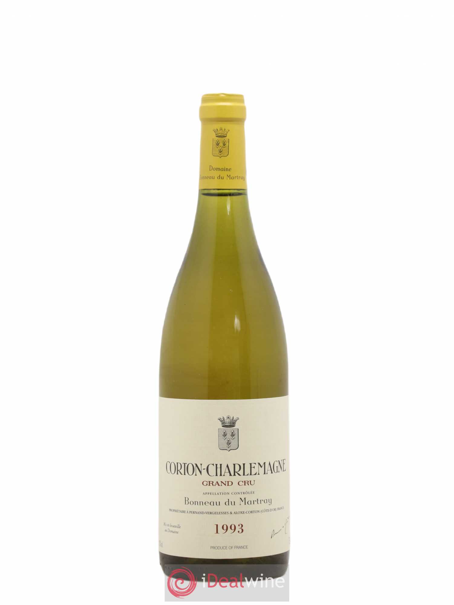 Corton-Charlemagne Grand Cru Bonneau du Martray (Domaine) 1993 - Lot de 1 bouteille - 0