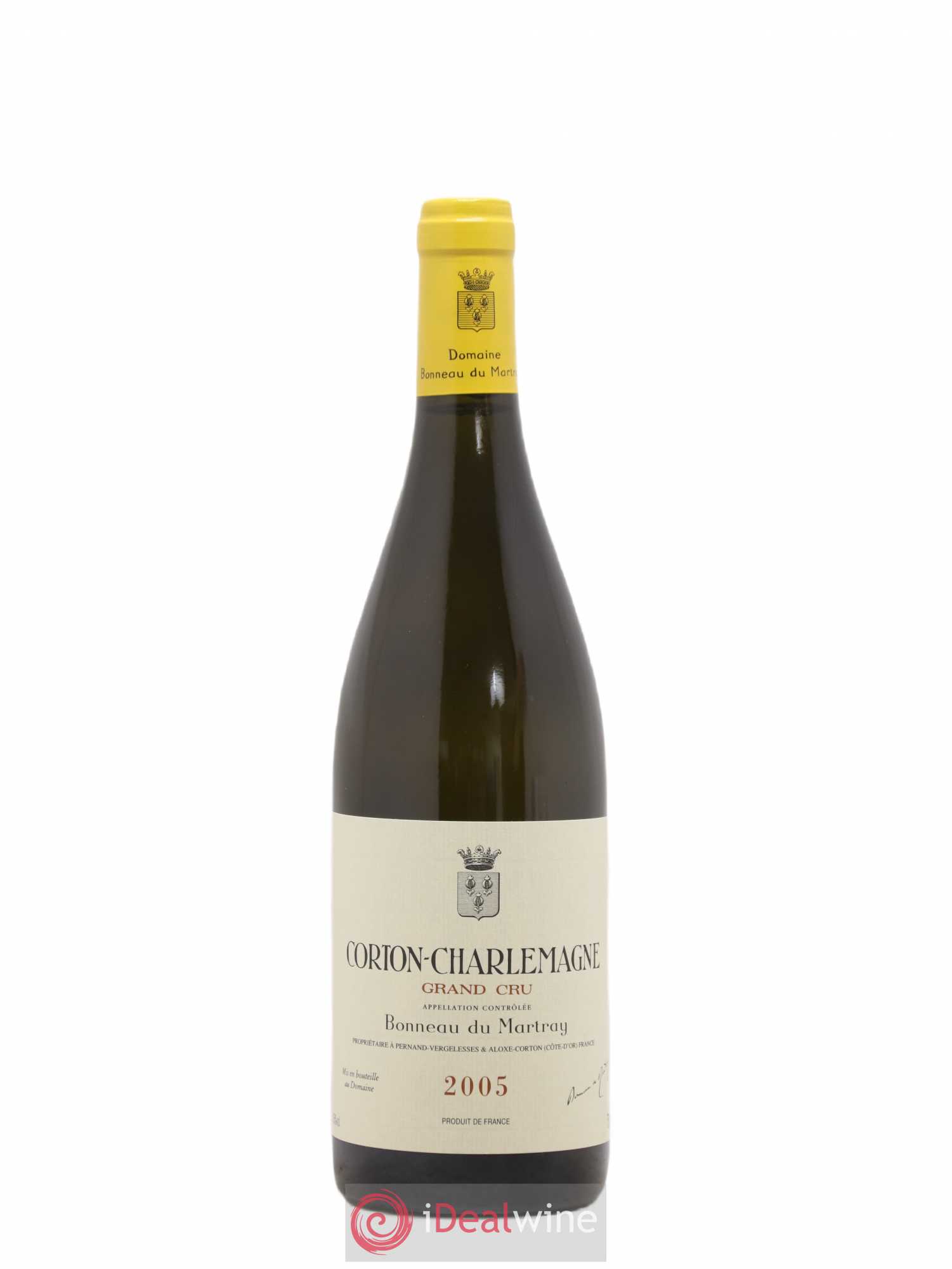 Corton-Charlemagne Grand Cru Bonneau du Martray (Domaine) 2005 - Lot de 1 bouteille - 0