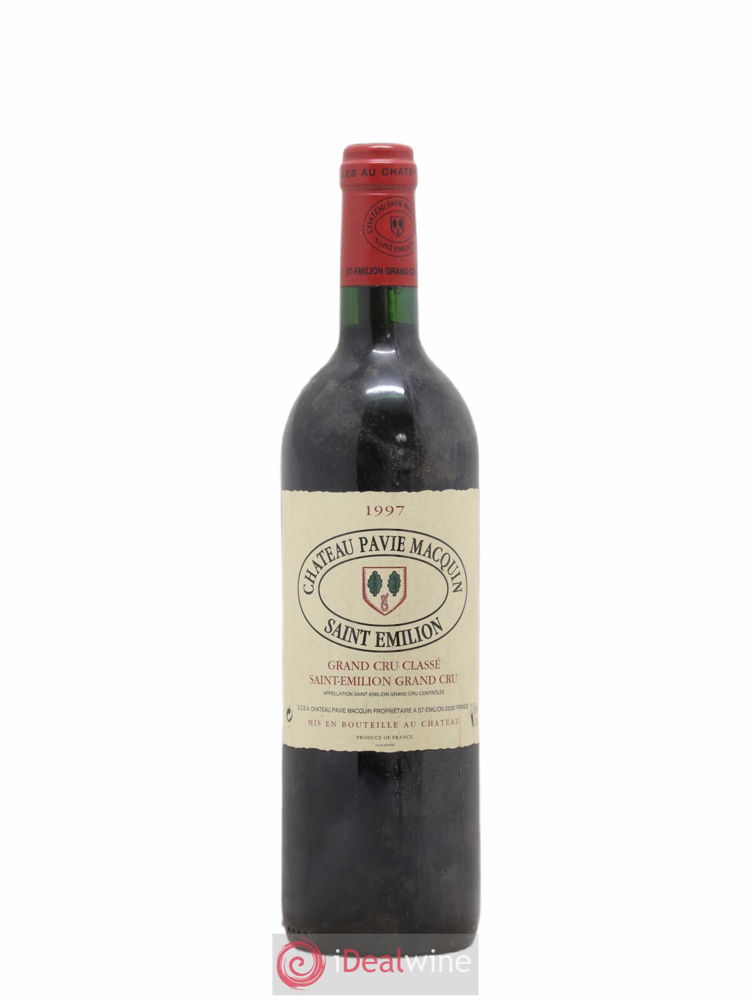 Château Pavie Macquin 1er Grand Cru Classé B 1997 - Lot de 1 bouteille - 0
