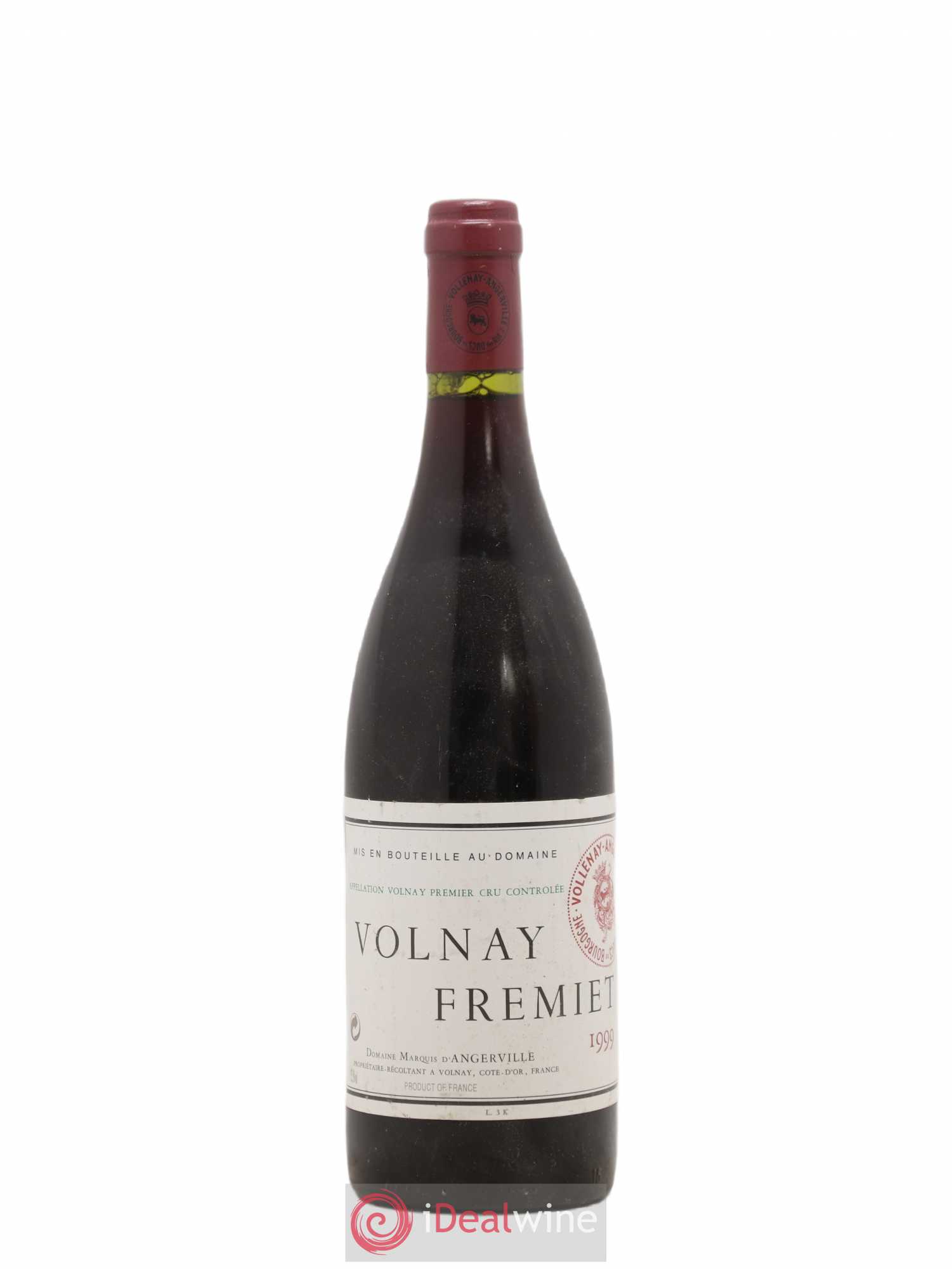 Volnay 1er Cru Frémiet Marquis d'Angerville (Domaine) 1999 - Lot de 1 bouteille - 0