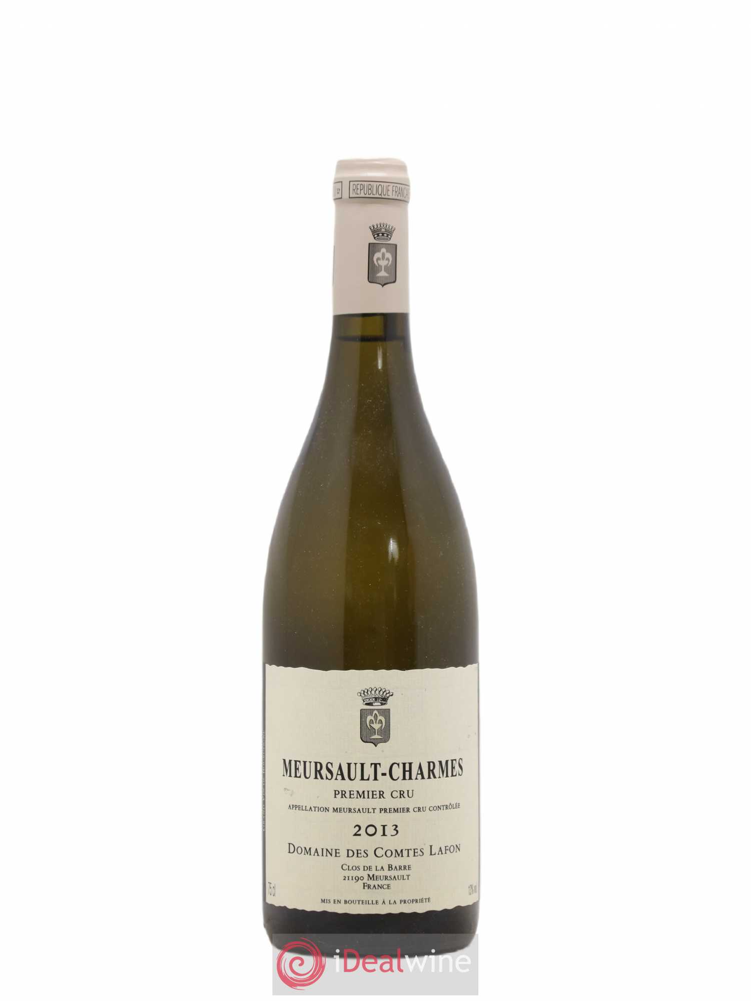 Meursault 1er Cru Charmes Comtes Lafon (Domaine des) 2013 - Lot de 1 bouteille - 0