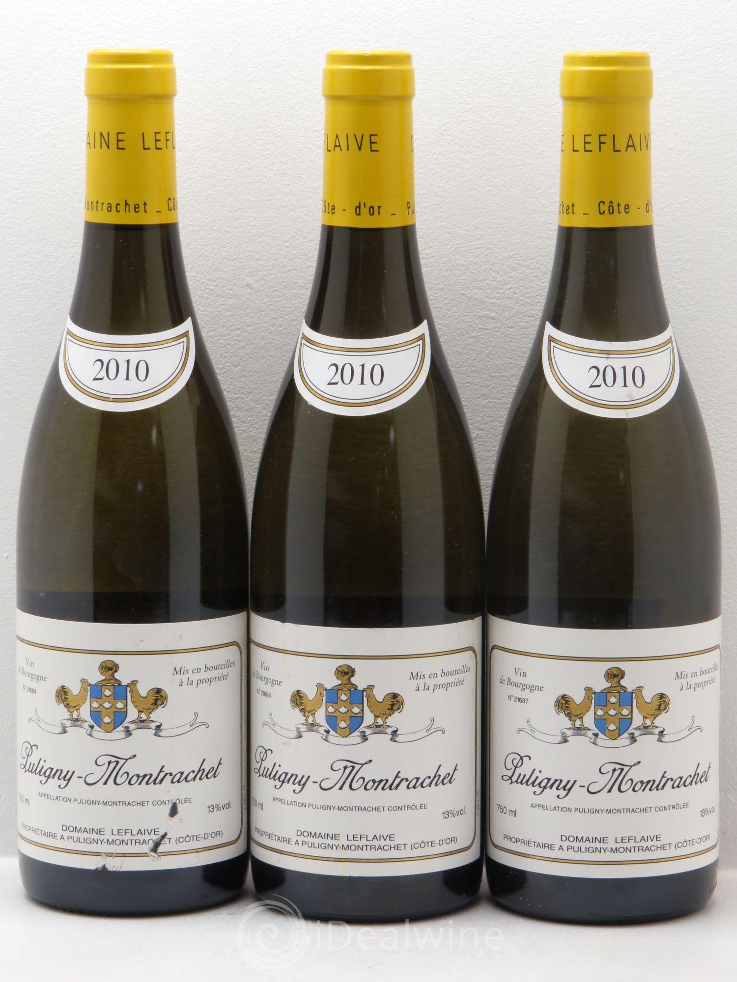 Puligny-Montrachet Leflaive (Domaine) 2010 - Lot de 3 bouteilles - 0