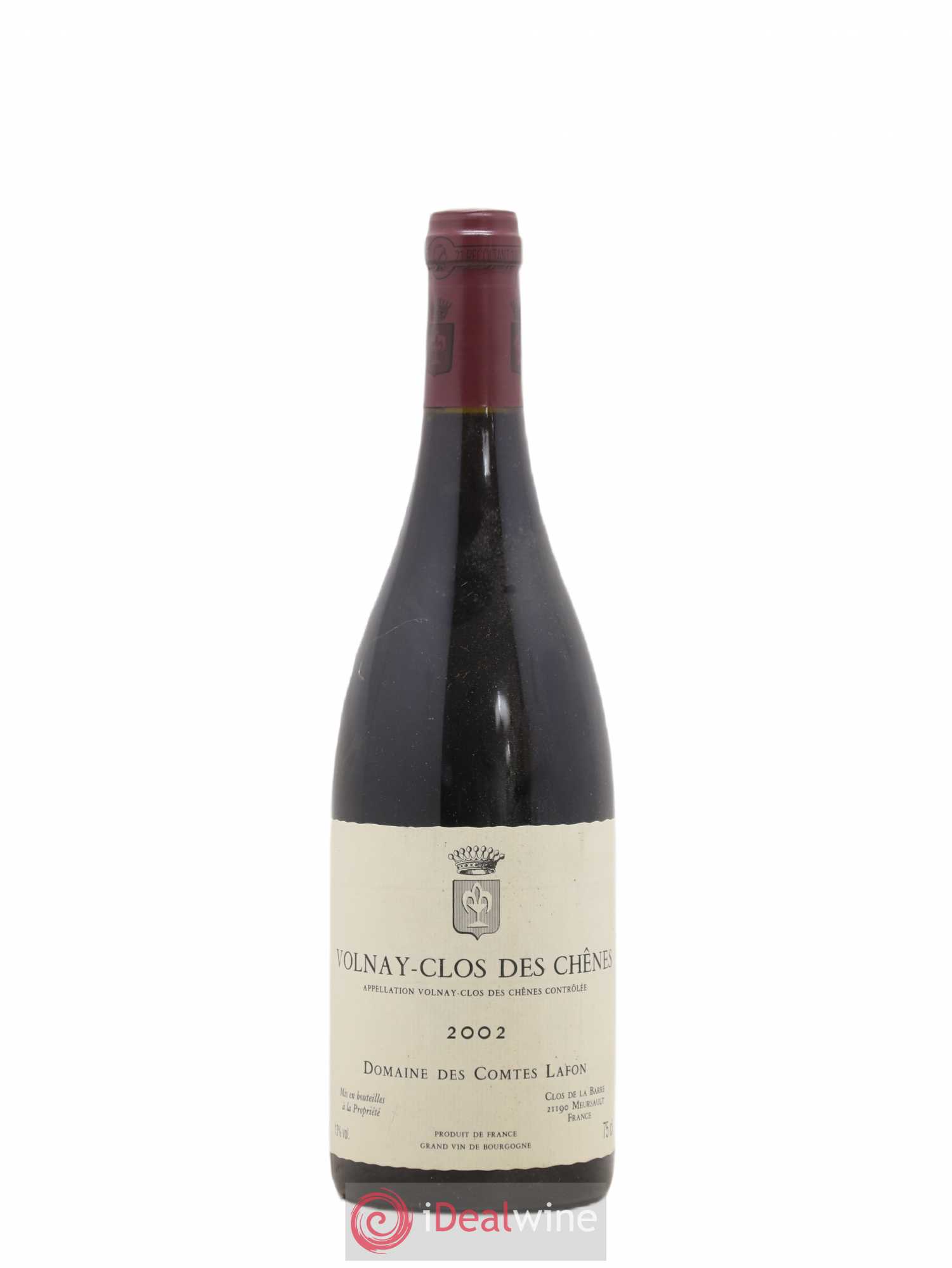Volnay 1er Cru Clos des Chênes Comtes Lafon (Domaine des) 2002 - Lot de 1 bouteille - 0