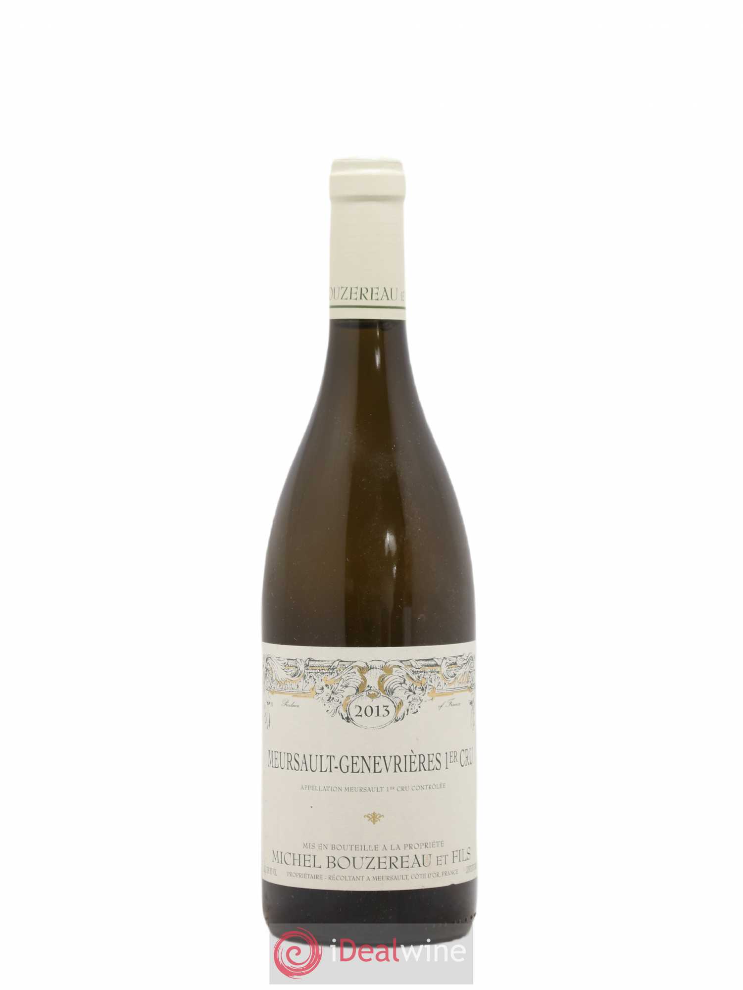 Meursault 1er Cru Les Genevrières Michel Bouzereau et Fils (Domaine) 2013 - Lot de 1 bouteille - 0
