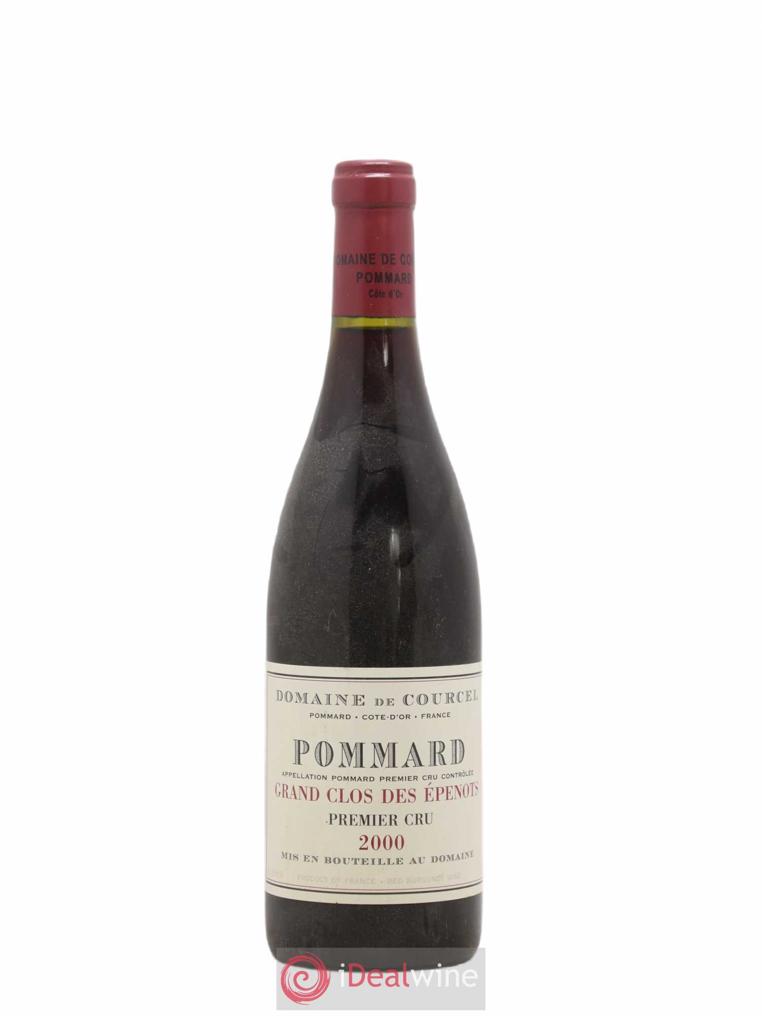Pommard 1er Cru Grand Clos des Epenots de Courcel (Domaine) 2000 - Lot de 1 bouteille - 0