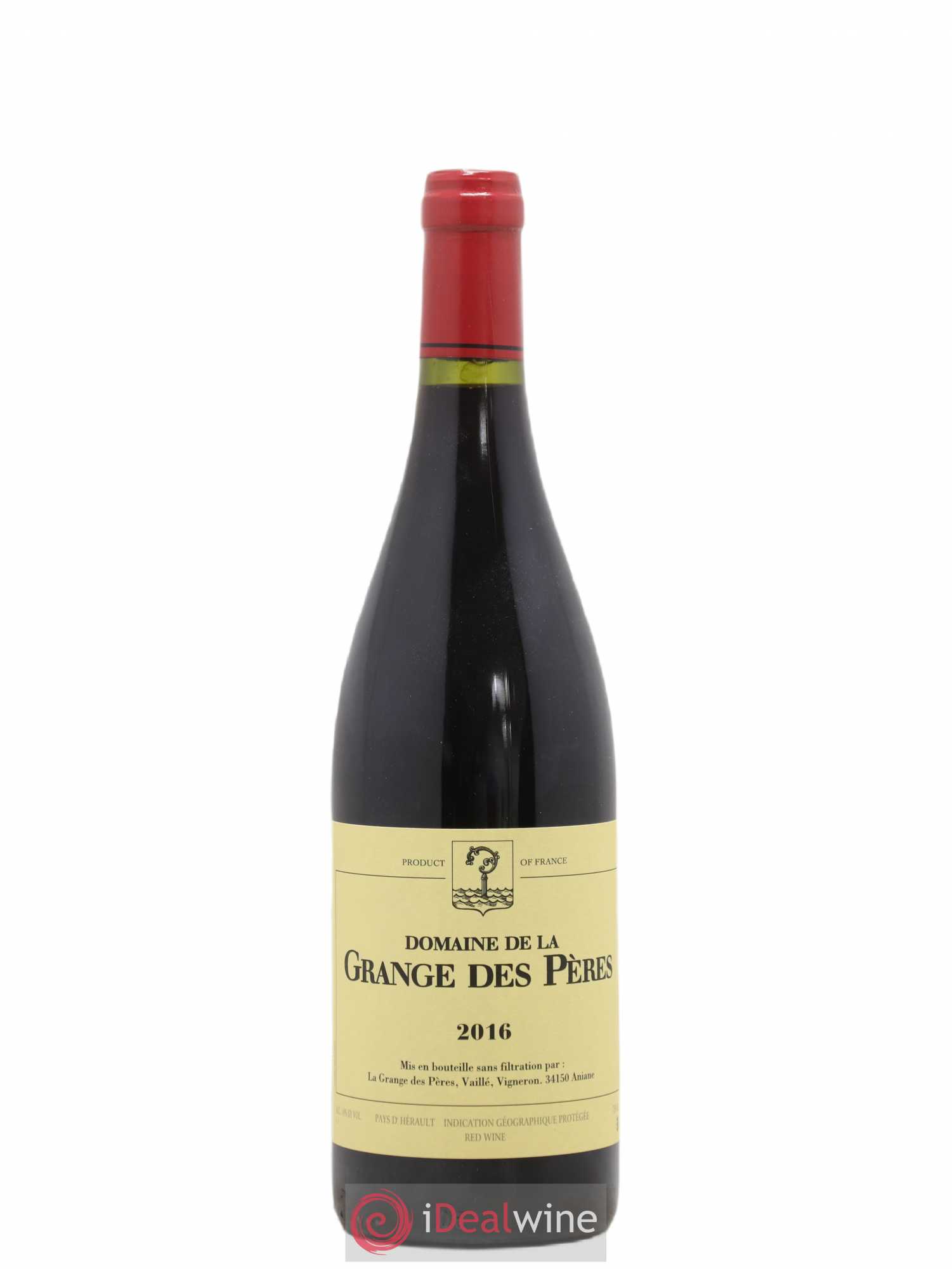 Pays d'Hérault Grange des Pères Laurent Vaillé 2016 - Lot de 1 bouteille - 0