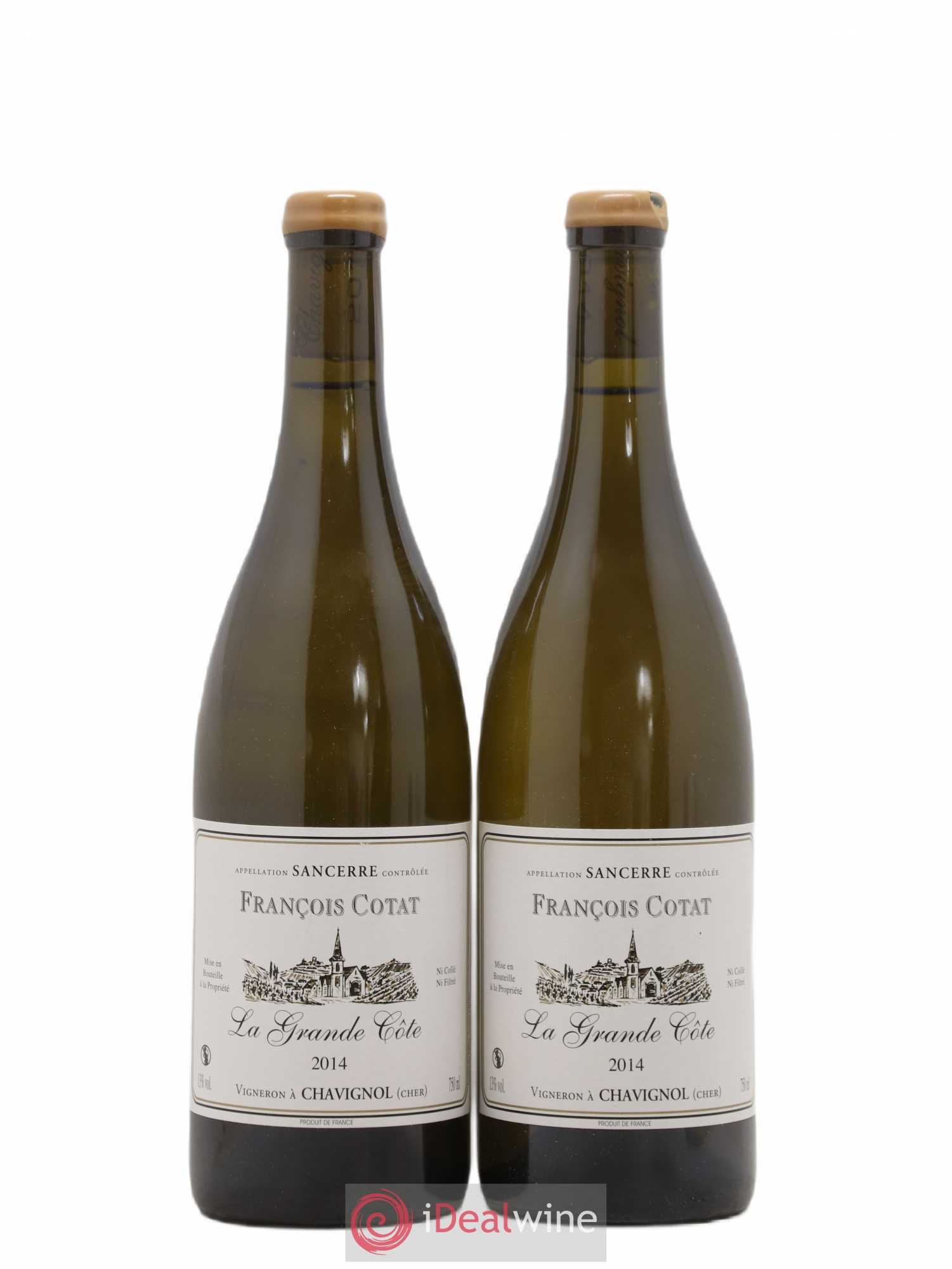 Sancerre La Grande Côte François Cotat 2014 - Lot de 2 bouteilles - 0