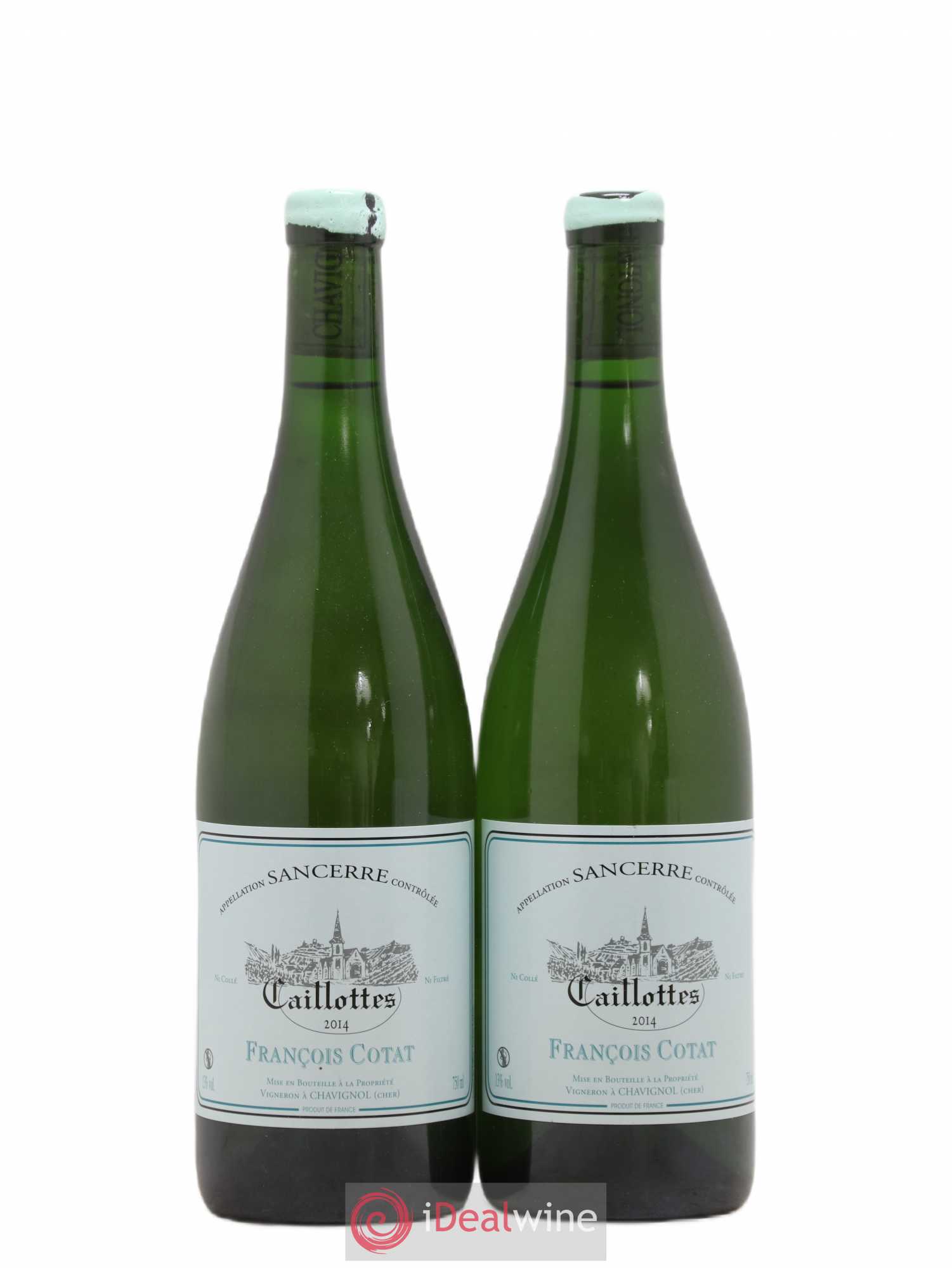 Sancerre Les Caillottes François Cotat 2014 - Lot de 2 bouteilles - 0