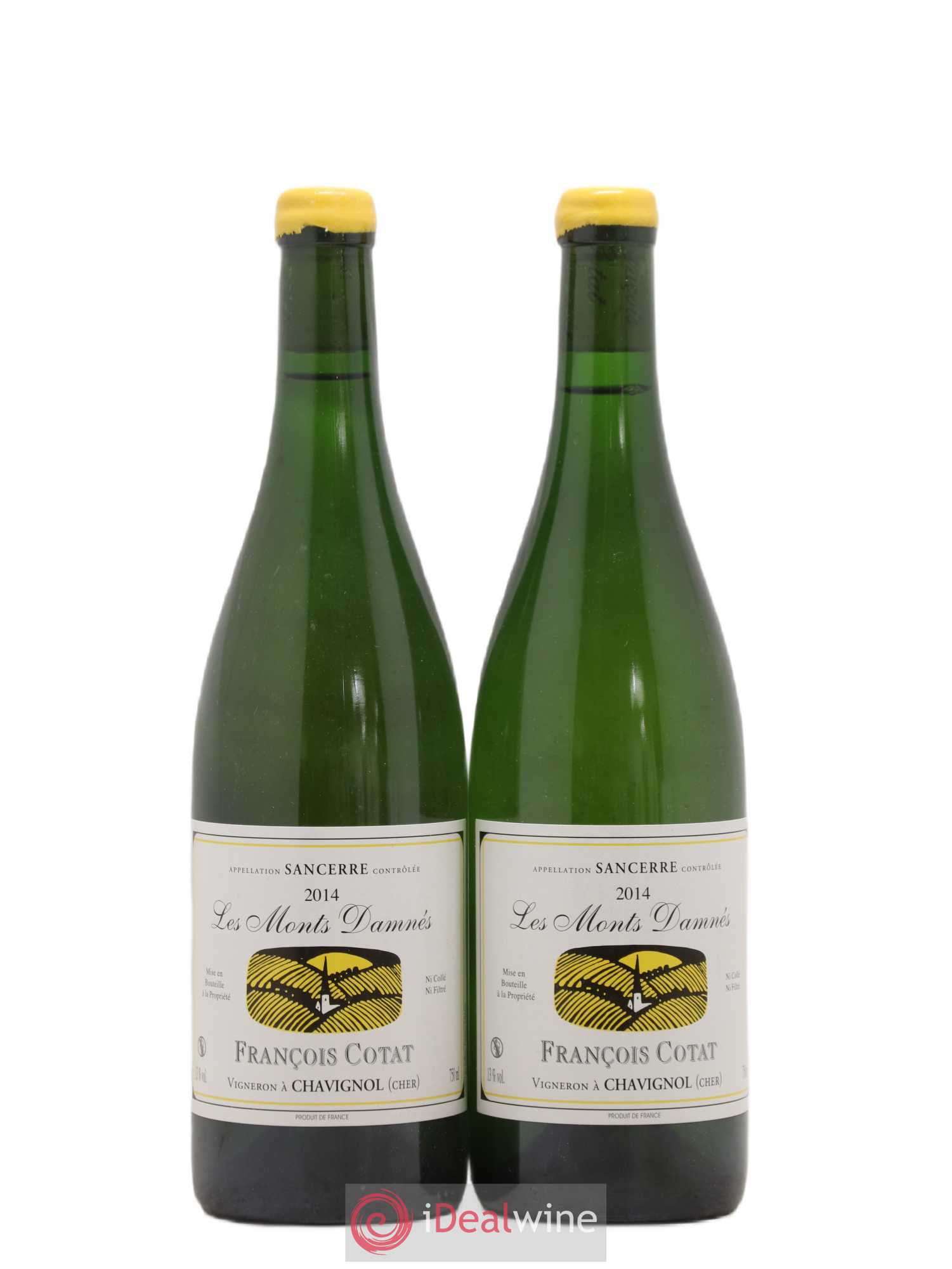 Sancerre Les Monts Damnés François Cotat 2014 - Lot de 2 bouteilles - 0