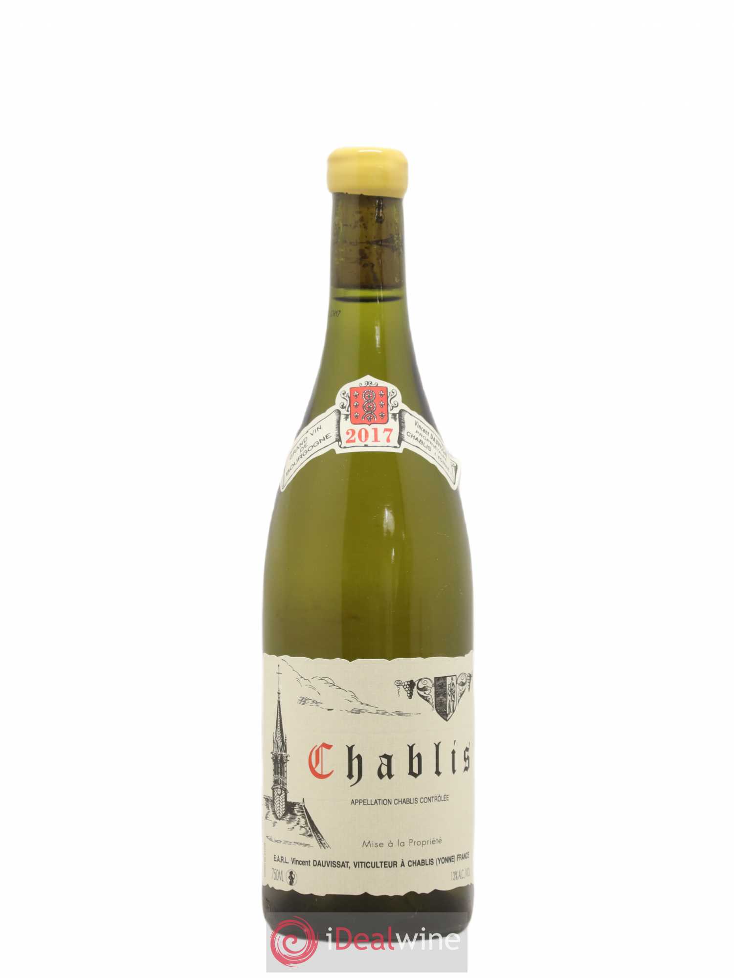 Chablis Vincent Dauvissat (Domaine) 2017 - Lot de 1 bouteille - 0
