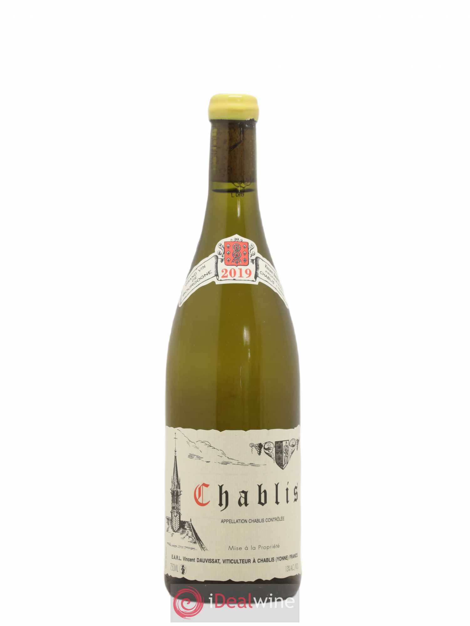 Chablis Vincent Dauvissat (Domaine) 2019 - Lot de 1 bouteille - 0
