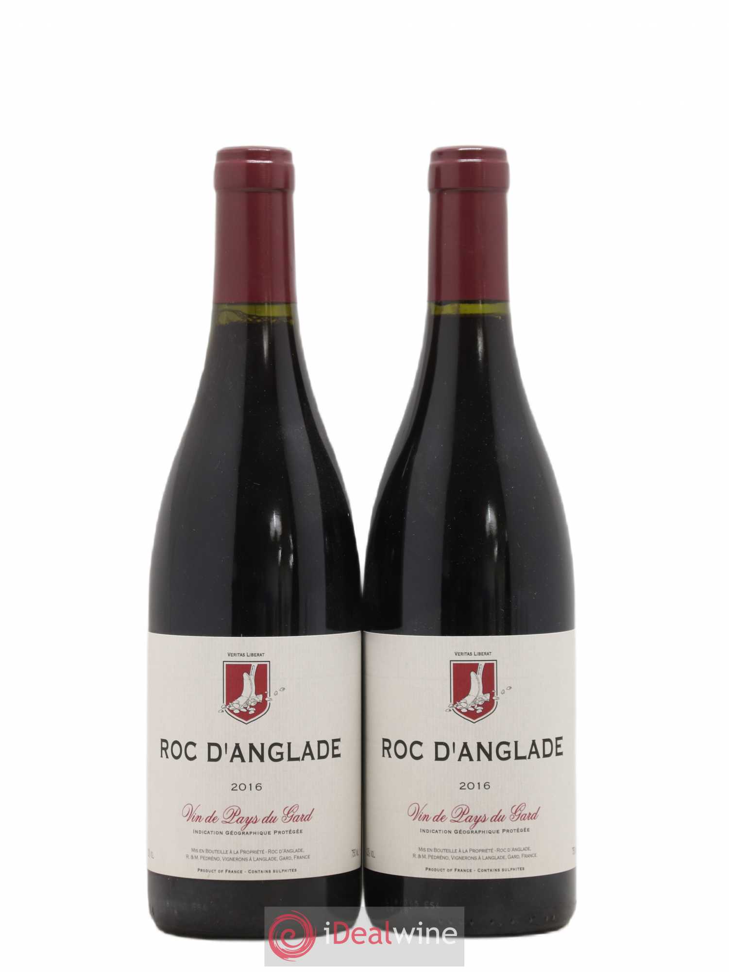 Gard Roc d'Anglade Rémy Pédréno 2016 - Lot of 2 bottles - 0