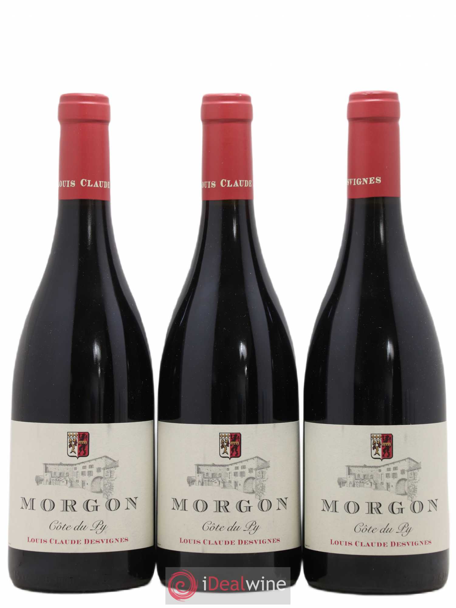 Morgon Côte du Py Louis-Claude Desvignes 2018 - Lot de 3 bouteilles - 0