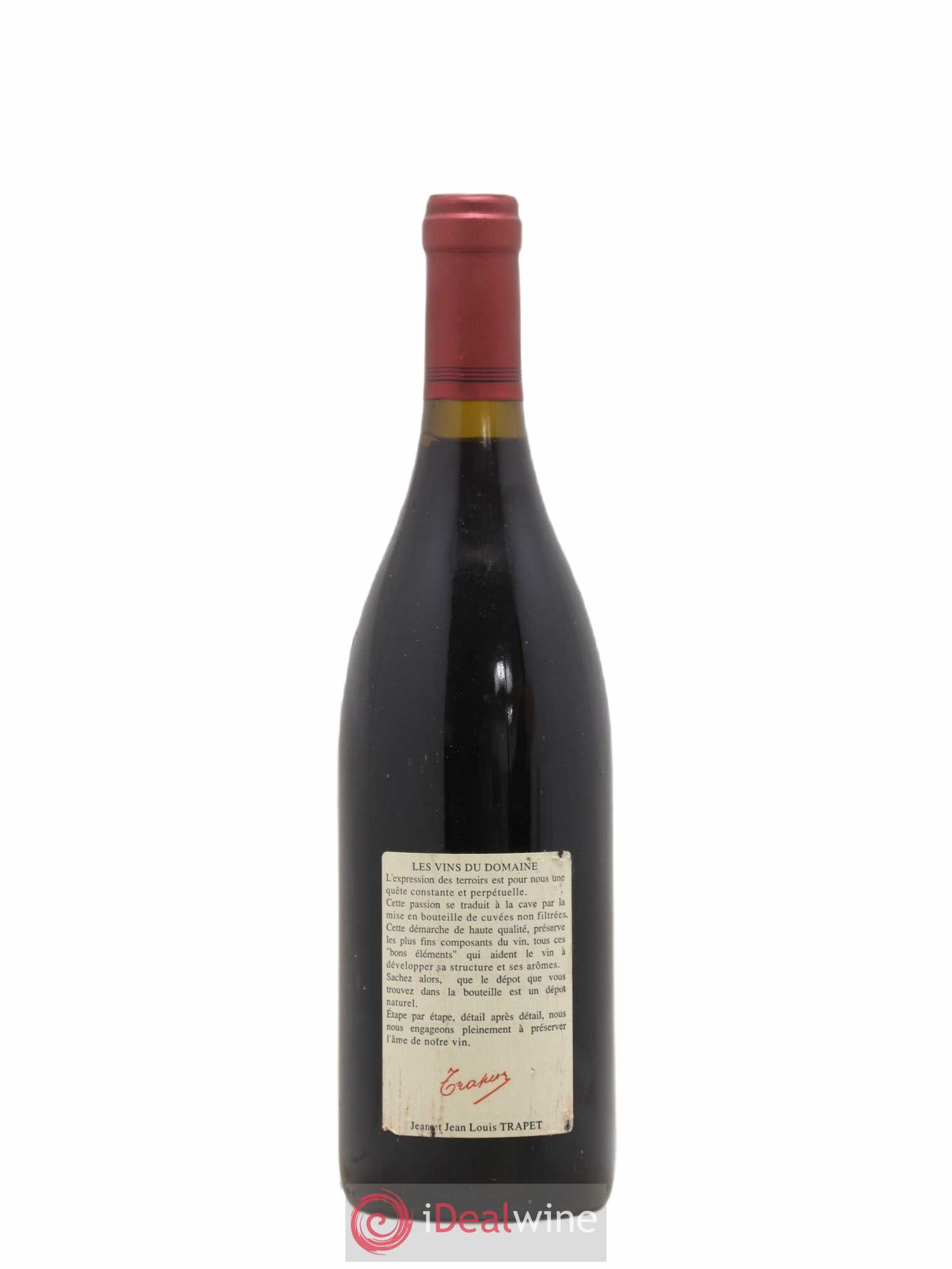 Chambertin Grand Cru Domaine Trapet 1995 - Lot de 1 bouteille - 1