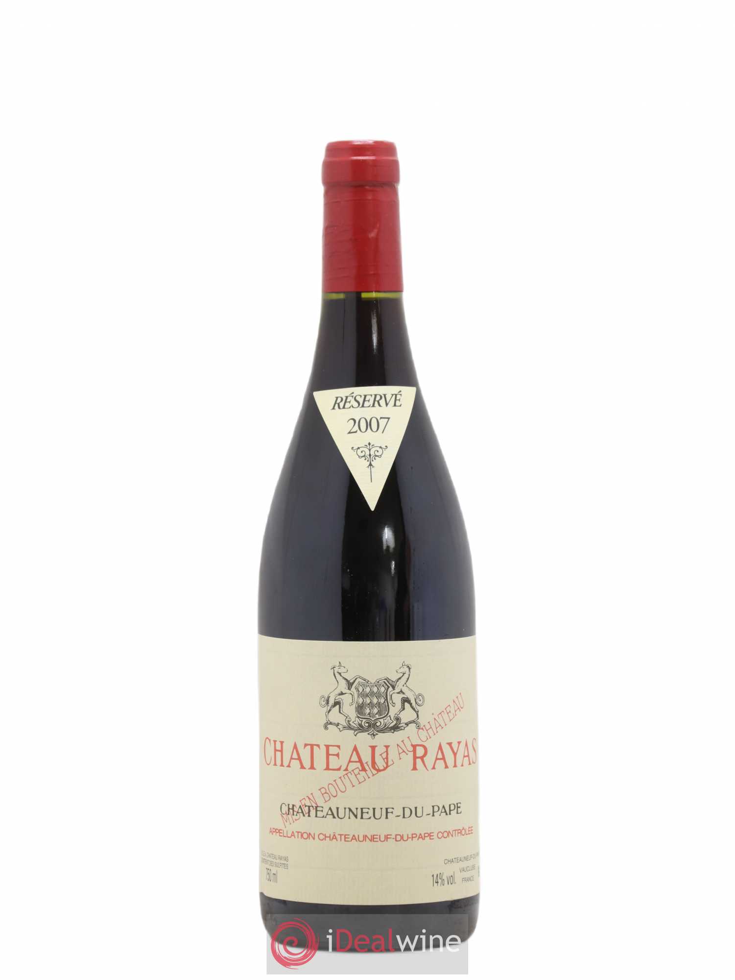 Châteauneuf-du-Pape Château Rayas Emmanuel Reynaud 2007 - Lot de 1 bouteille - 0