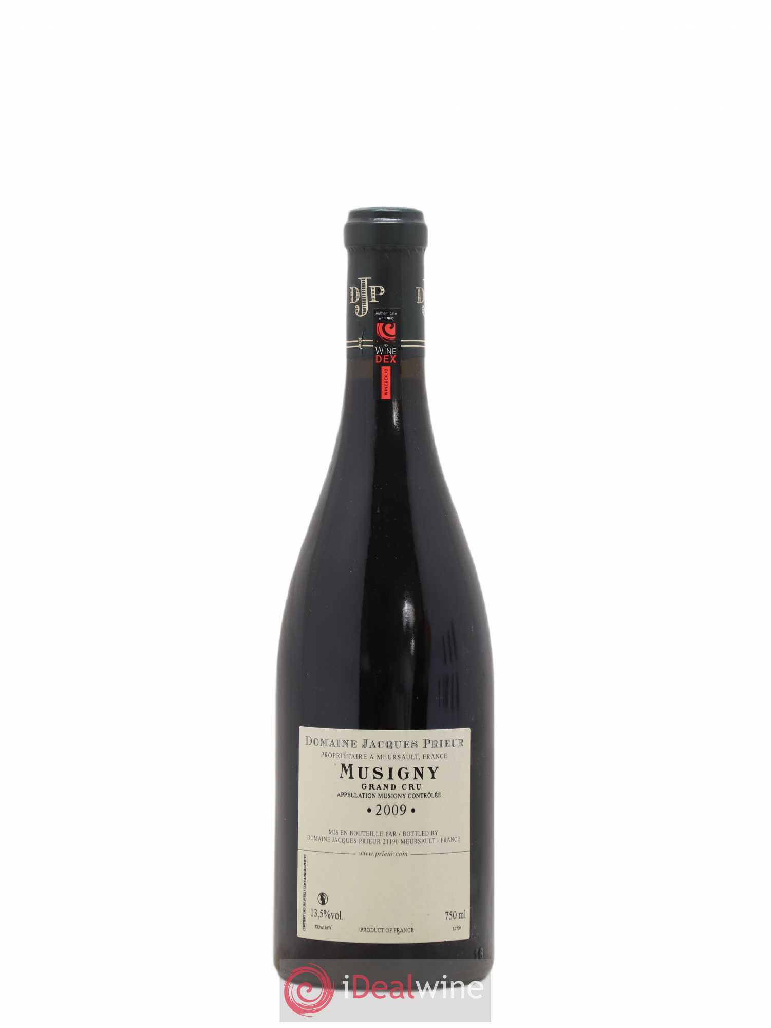 Musigny Grand Cru Jacques Prieur (Domaine) 2009 - Lot de 1 bouteille - 1