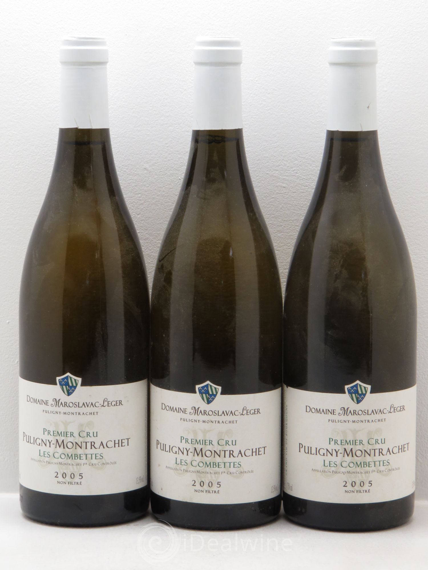 Puligny-Montrachet 1er Cru Maroslavac Leger 2005 - Posten von 3 Flaschen - 0