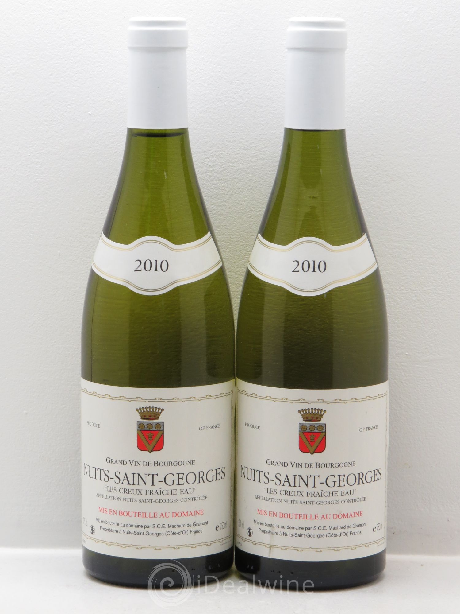 Nuits-Saint-Georges Les Creux de Fraîche Eau - Machard de Gramont 2010 - Posten von 2 Flaschen - 0