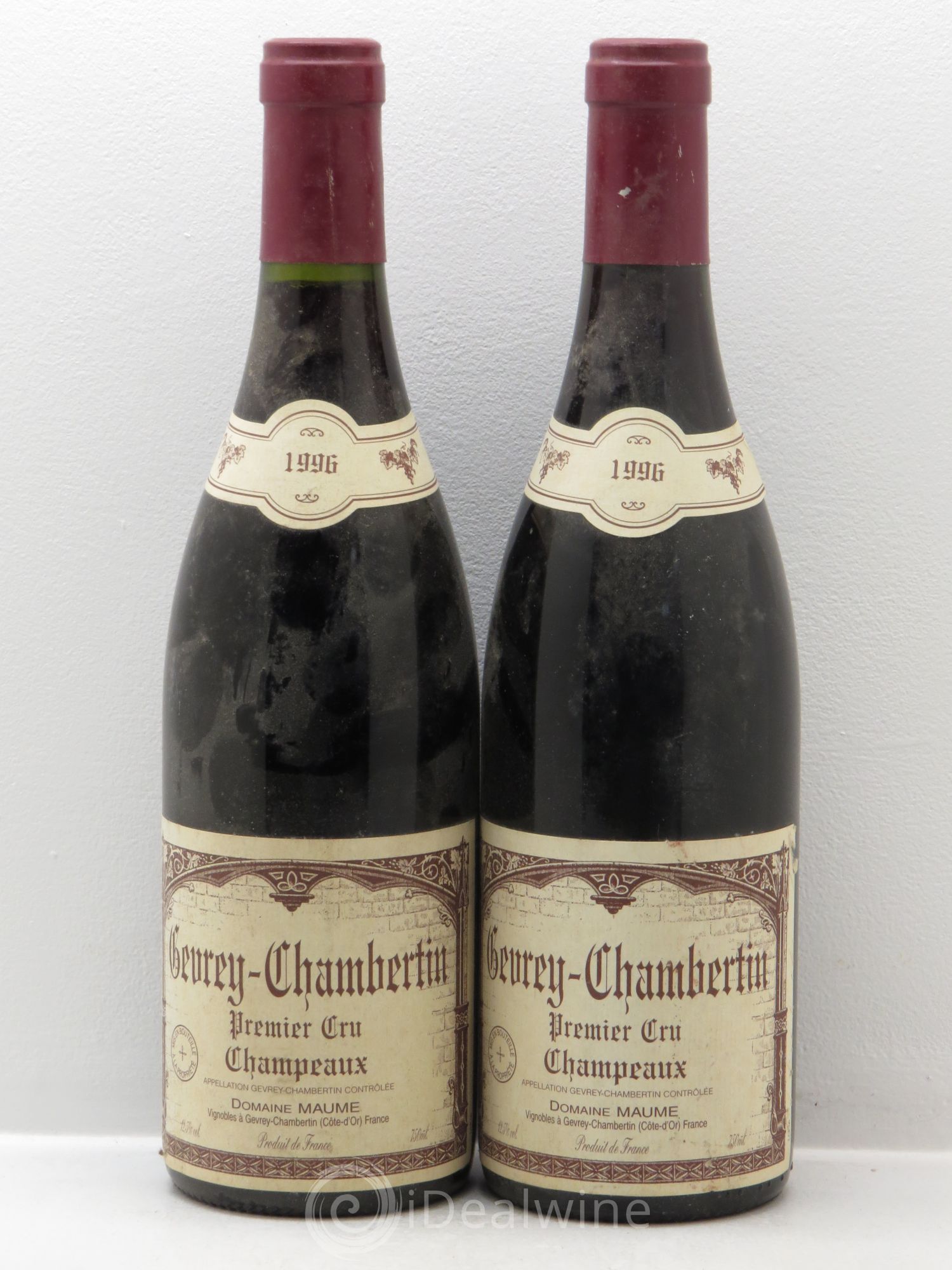 Gevrey-Chambertin 1er Cru Domaine Maume 1996 - Posten von 2 Flaschen - 0