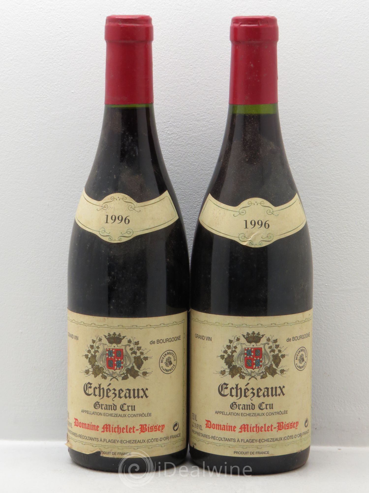 Echezeaux Grand Cru Michelet Bissey 1996 - Lot de 2 bouteilles - 0