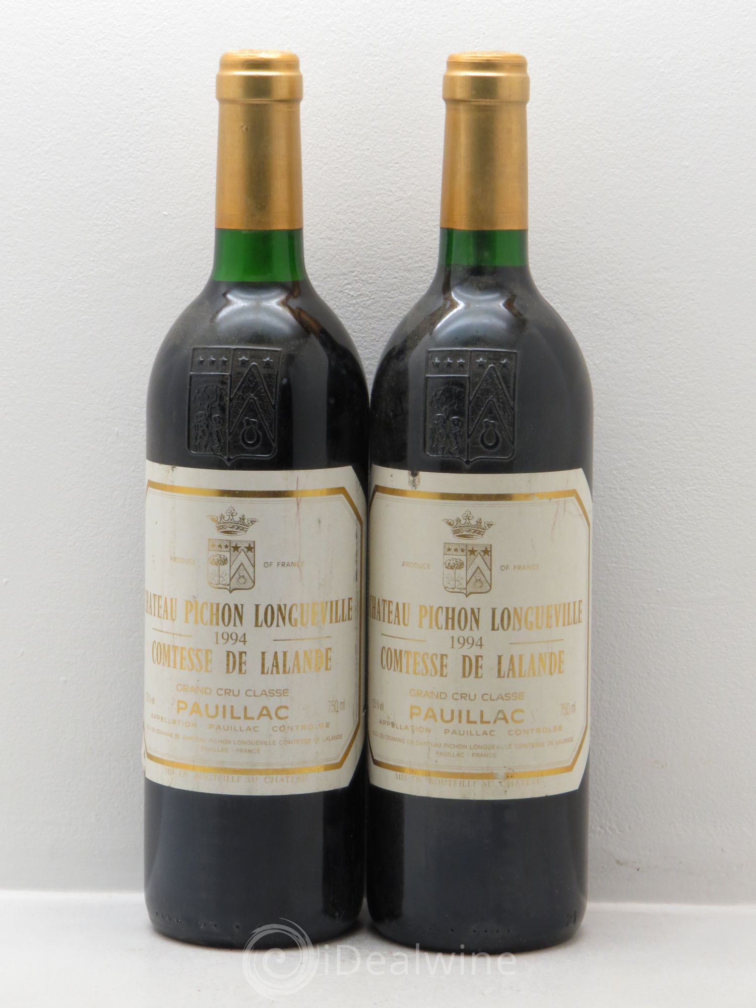 Château Pichon Longueville Comtesse de Lalande 2ème Grand Cru Classé 1994 - Lot de 2 bouteilles - 0