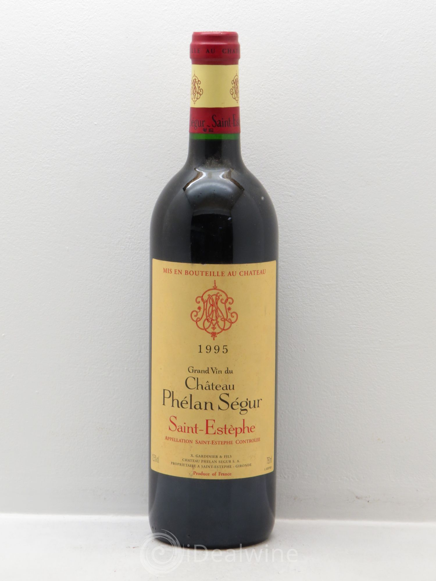 Château Phélan Ségur 1995 - Lot de 1 bouteille - 0