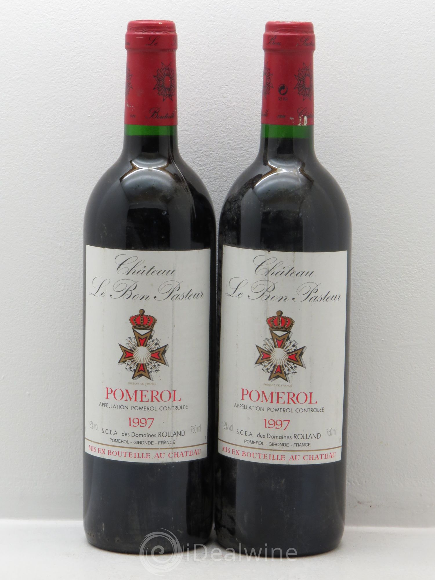 Château le Bon Pasteur 1997 - Lot de 2 bouteilles - 0