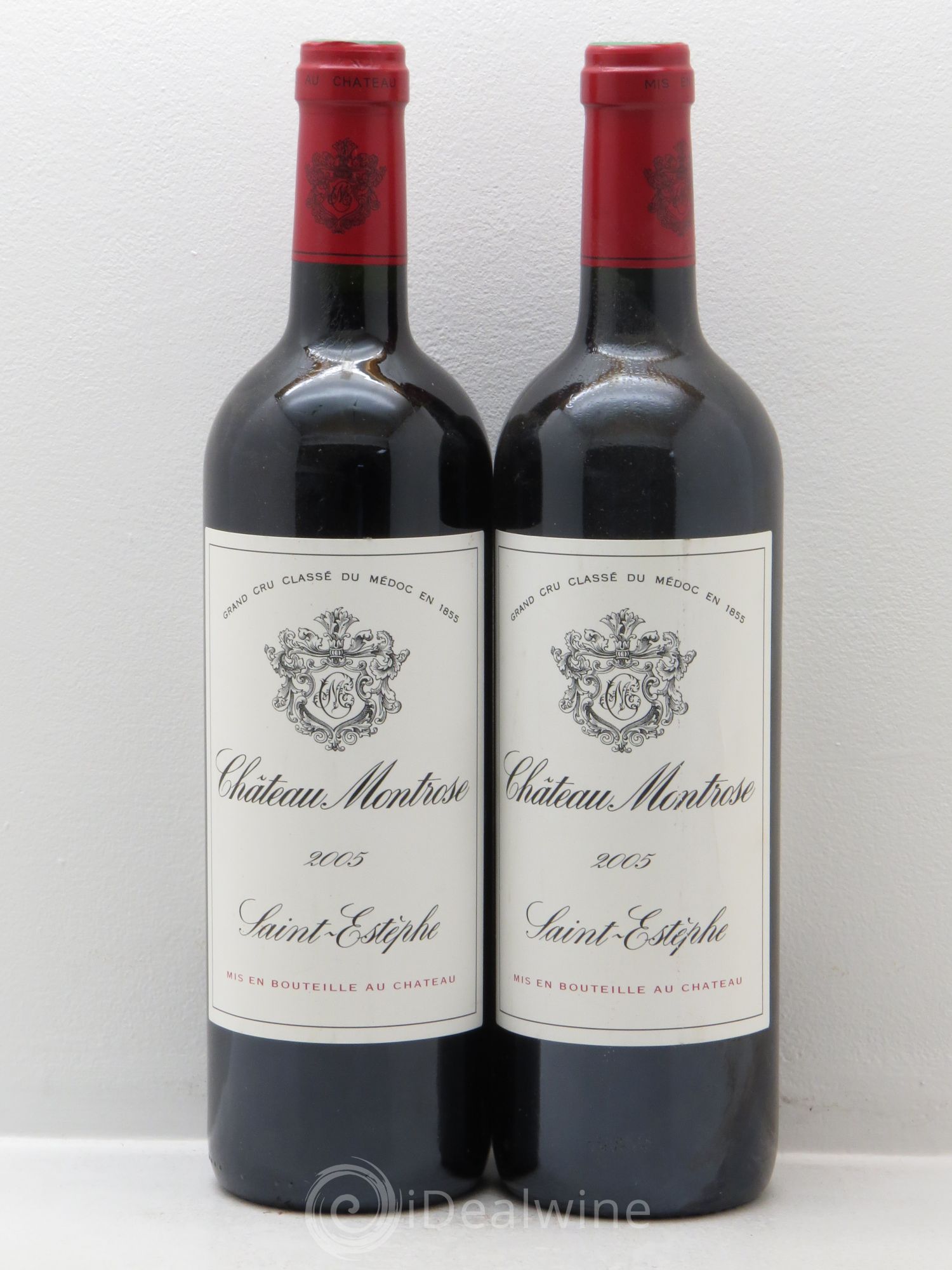 Château Montrose 2ème Grand Cru Classé 2005 - Lot de 2 bouteilles - 0