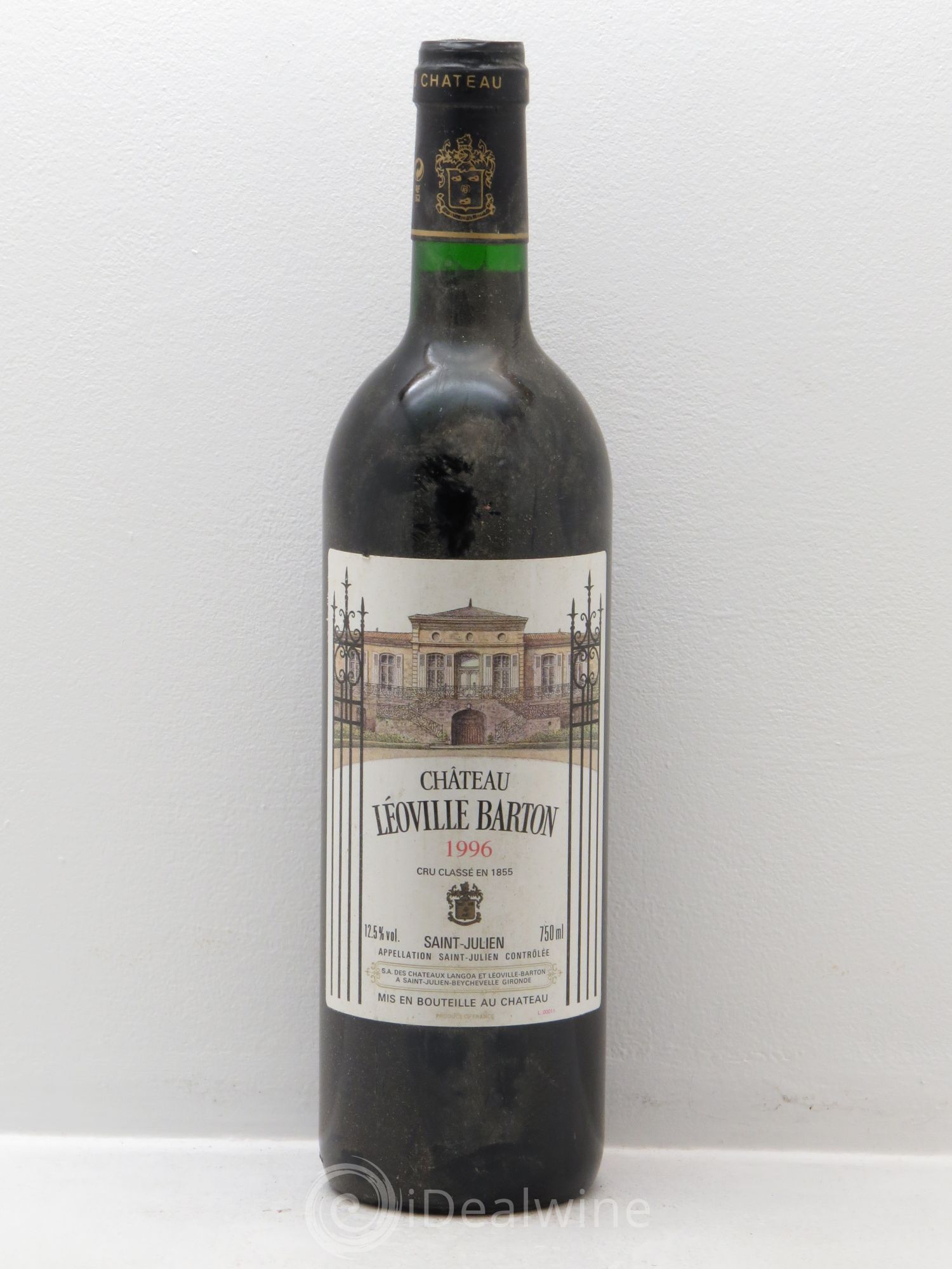 Château Léoville Barton 2ème Grand Cru Classé 1996 - Lot de 6 bouteilles - 0