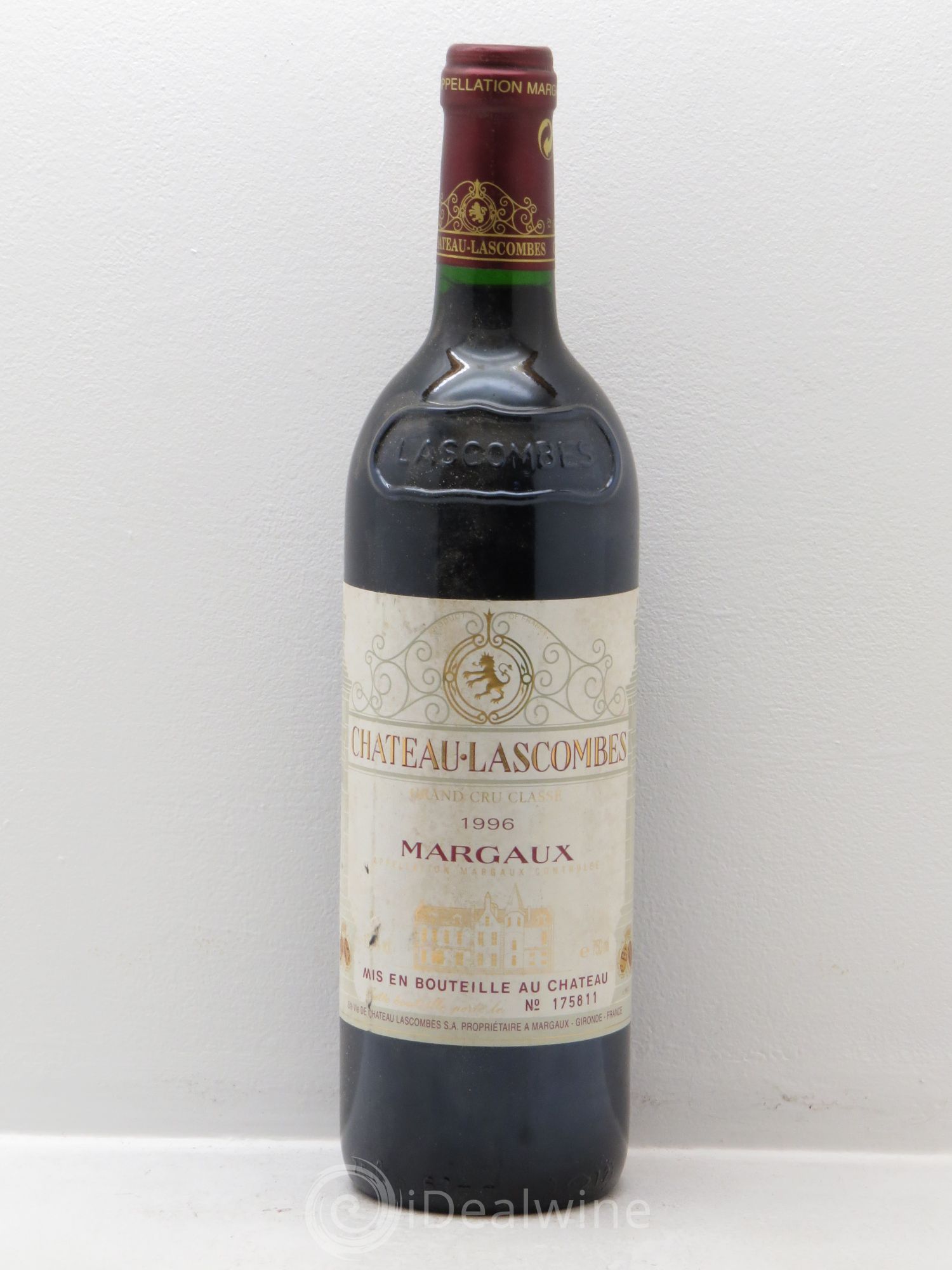 Château Lascombes 2ème Grand Cru Classé 1996 - Lot de 1 bouteille - 0