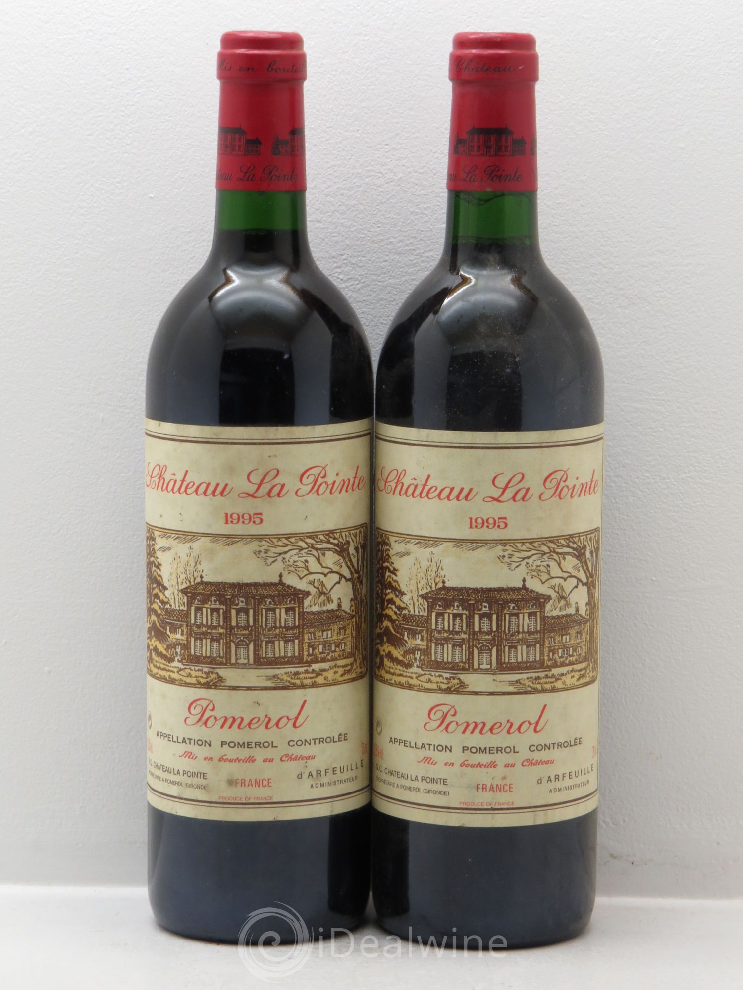 Château la Pointe 1995 - Lot de 2 bouteilles - 0