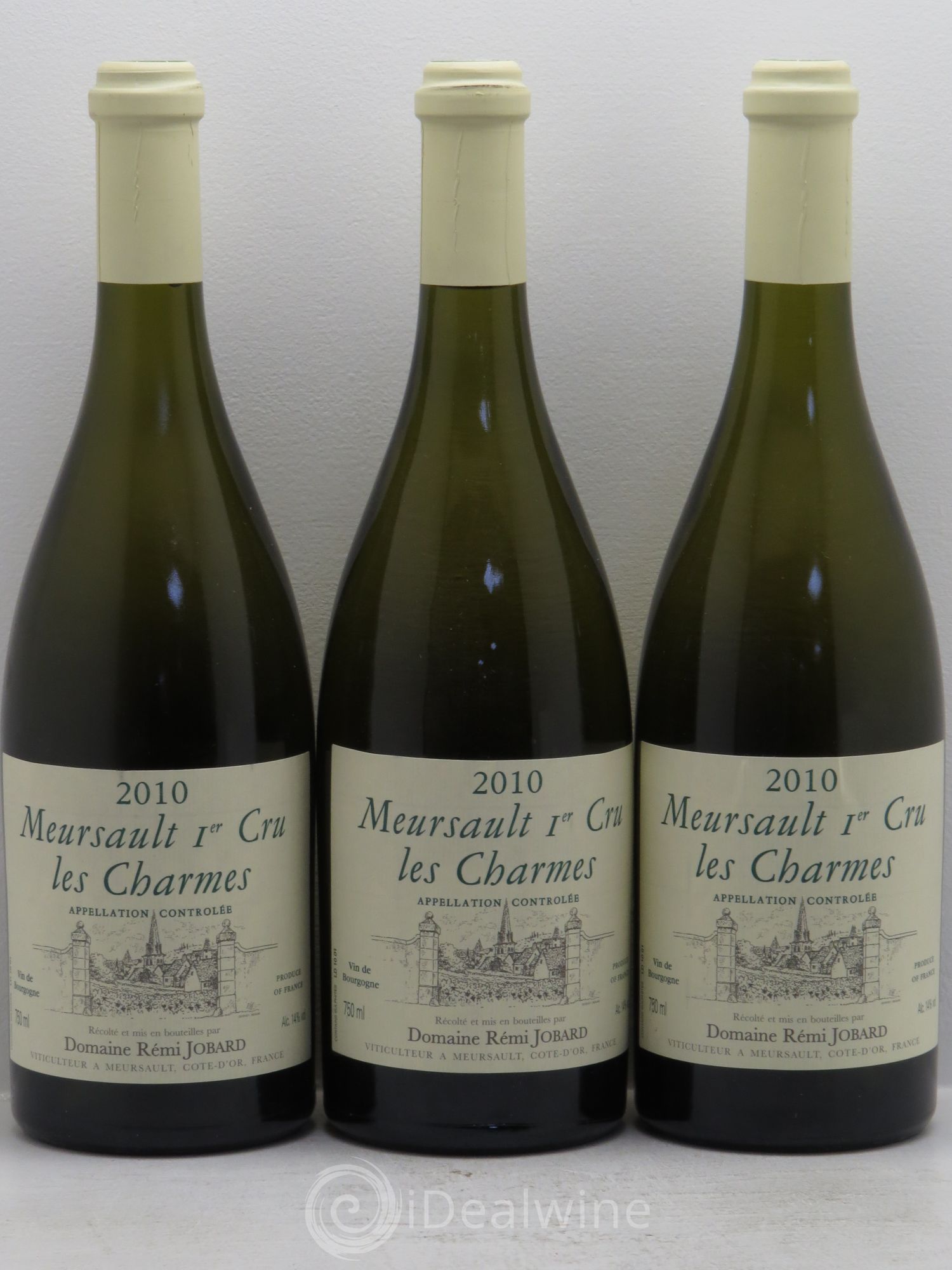 Meursault 1er Cru Rémi Jobard 2010 - Lot de 3 bouteilles - 0