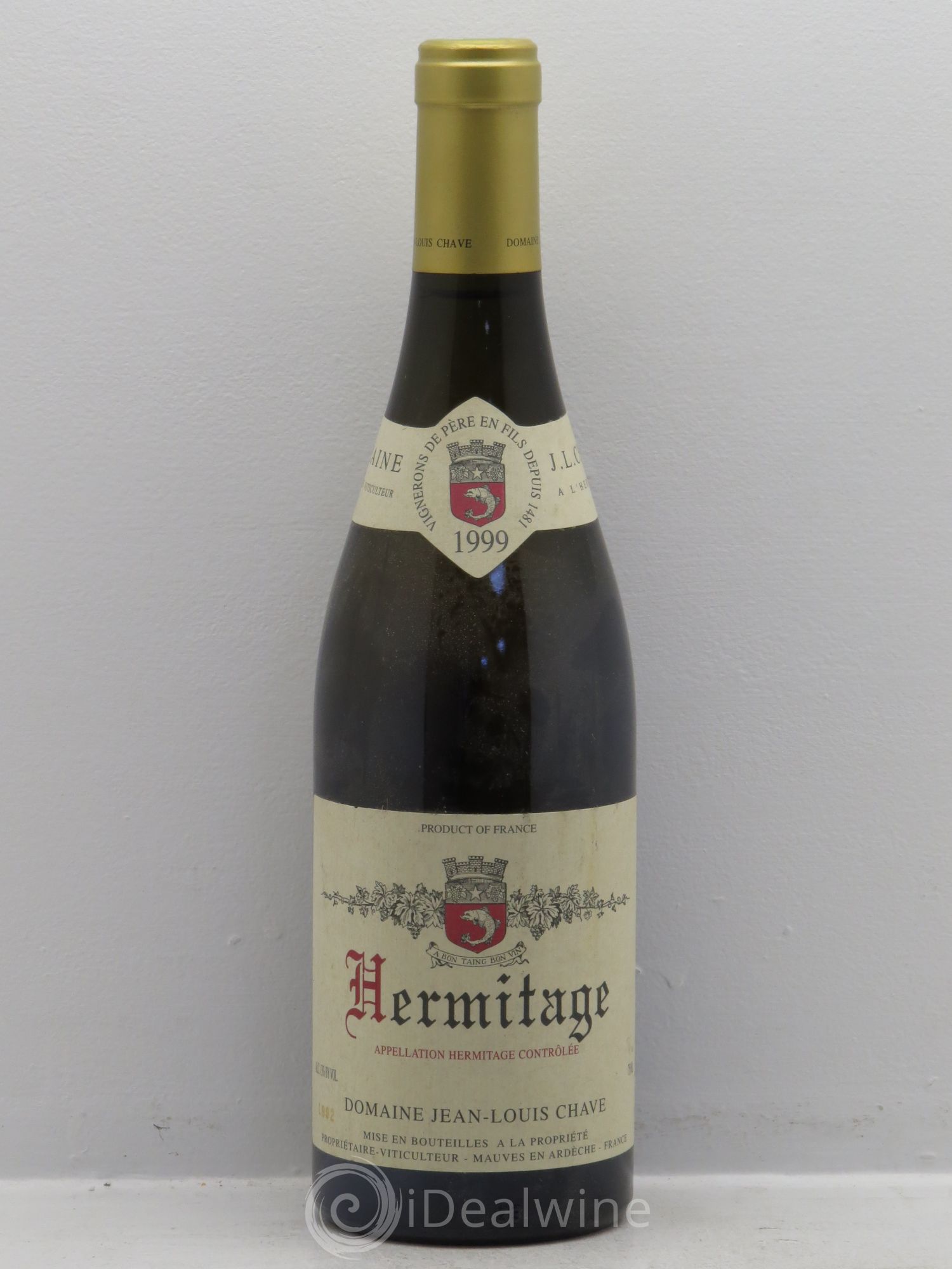 Hermitage Jean-Louis Chave 1999 - Lot de 1 bouteille - 0