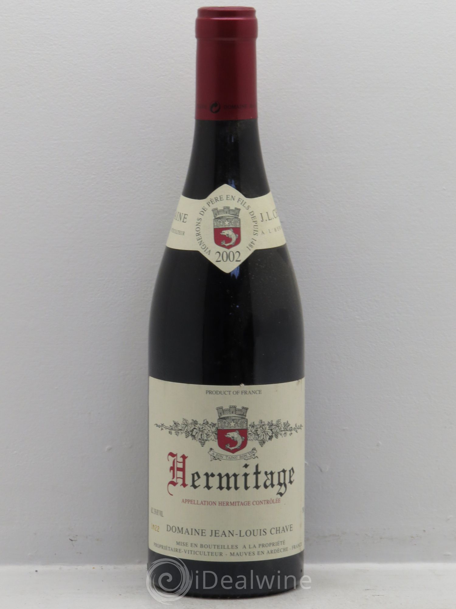 Hermitage Jean-Louis Chave 2002 - Lot de 1 bouteille - 0