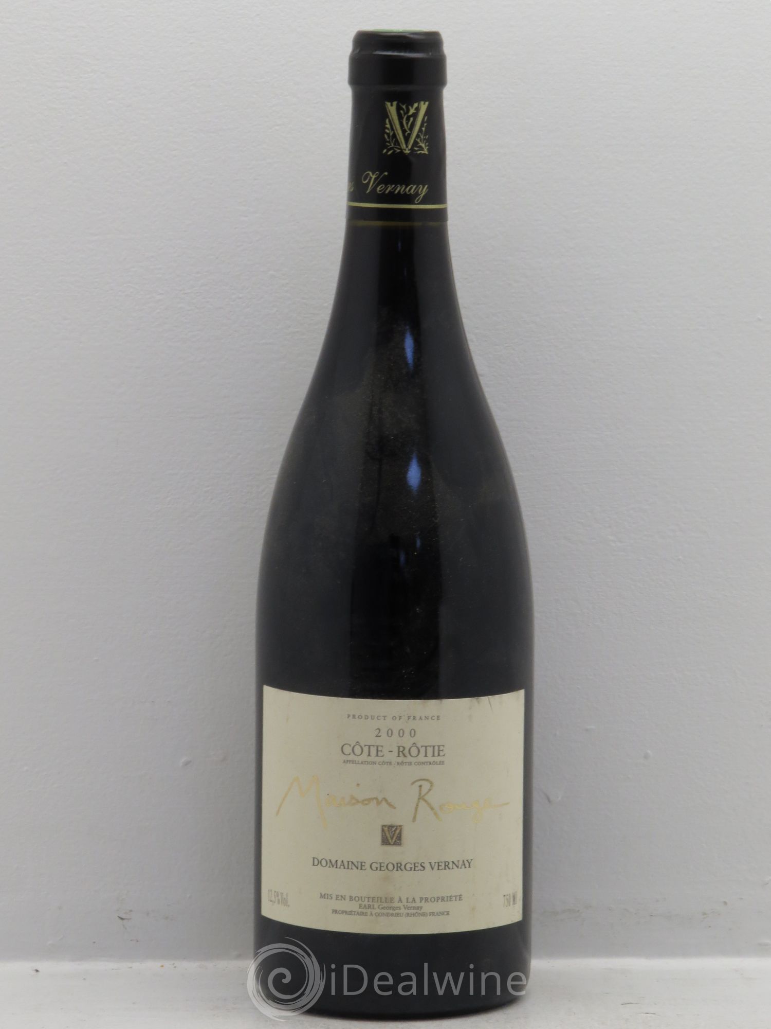 Côte-Rôtie Maison Rouge Georges Vernay 2000 - Lot de 1 bouteille - 0
