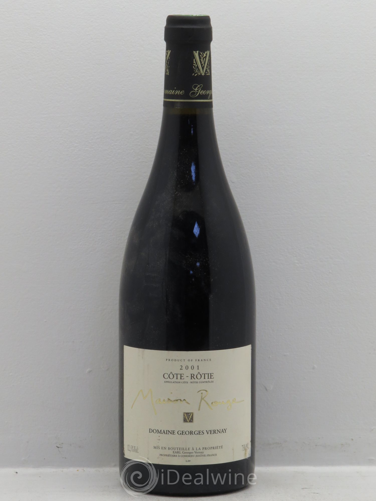 Côte-Rôtie Maison Rouge Georges Vernay 2001 - Lot de 1 bouteille - 0
