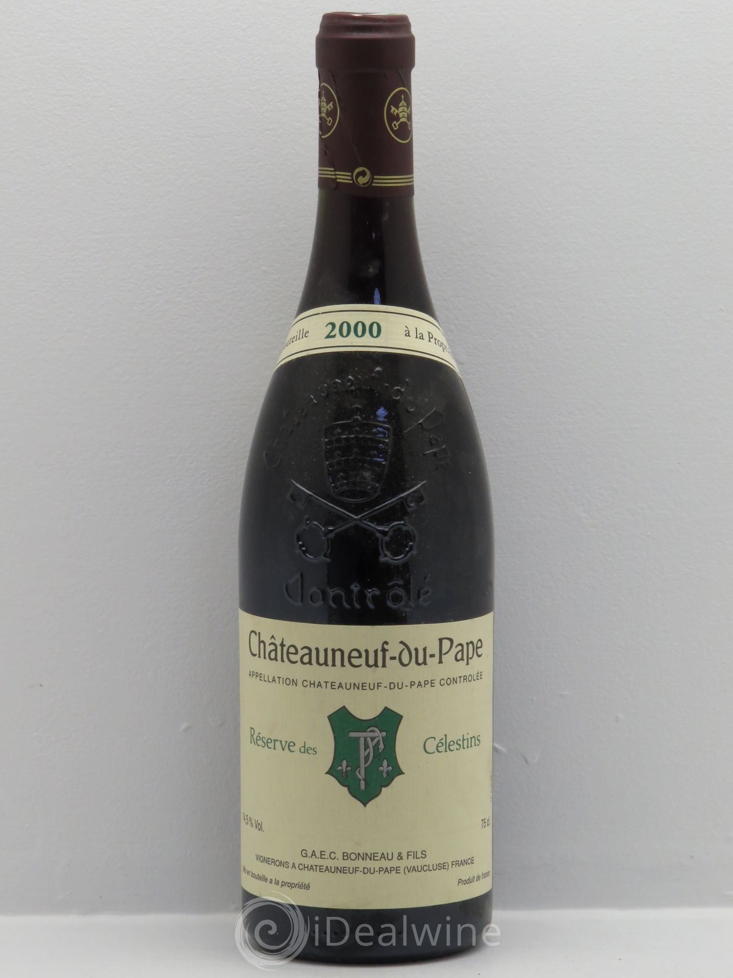 Châteauneuf-du-Pape Réserve des Célestins Henri Bonneau & Fils 2000 - Lot de 1 bouteille - 0