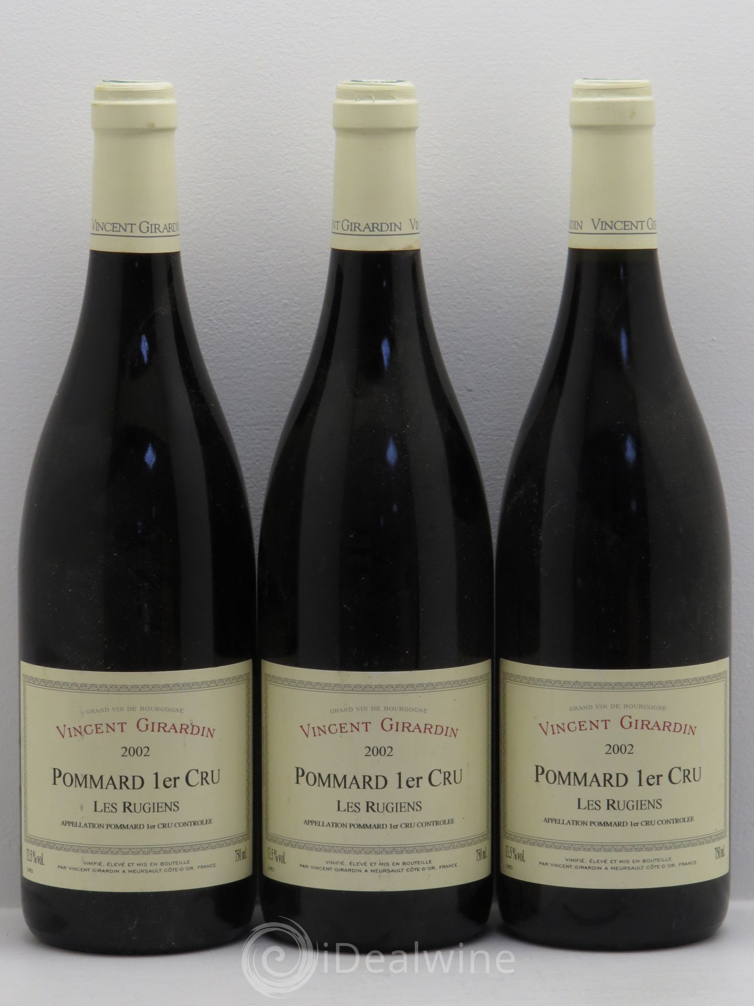 Pommard 1er Cru 2002 - Lot de 3 bouteilles - 0