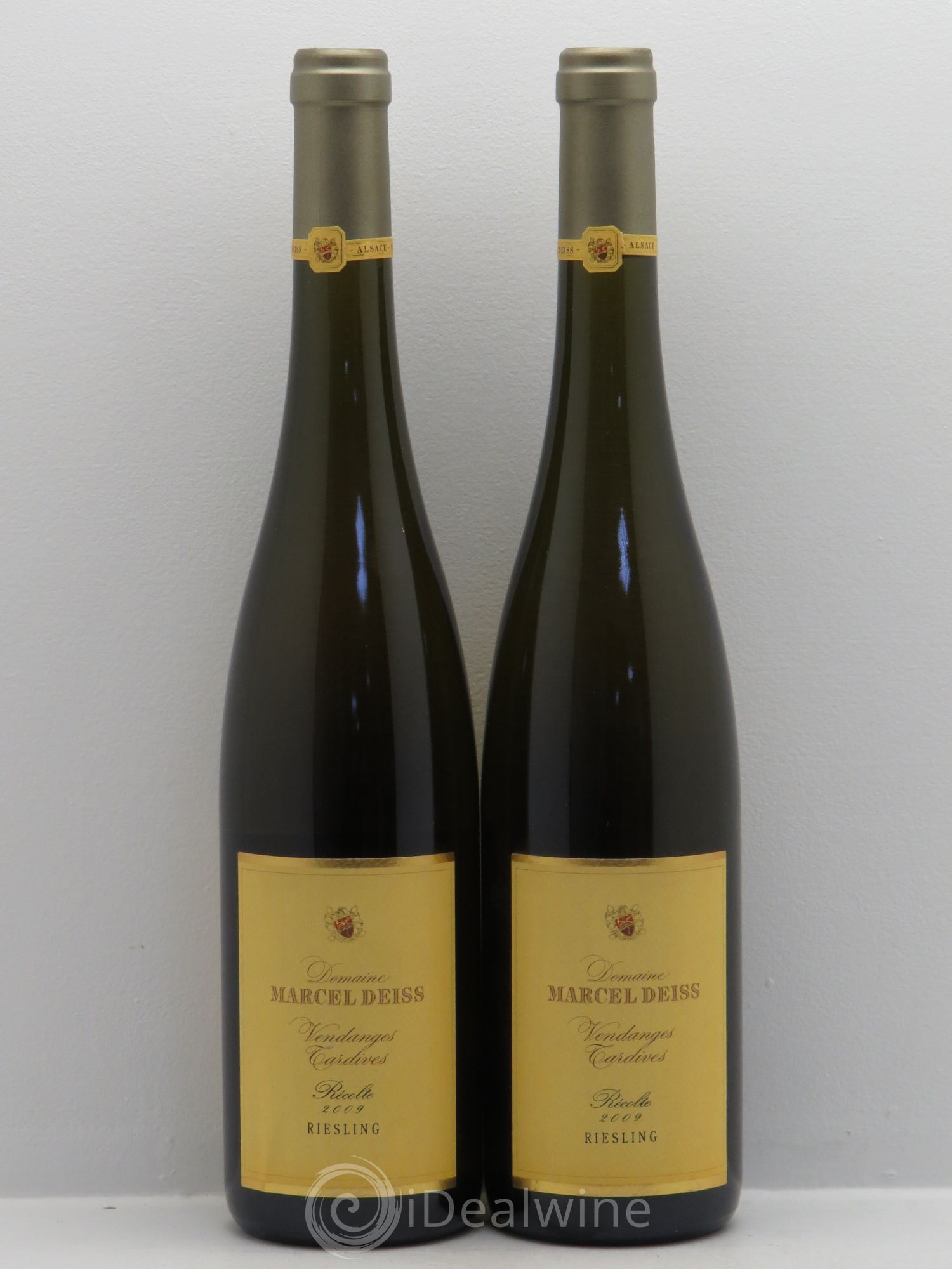 Riesling Vendanges Tardives 2009 - Posten von 2 Flaschen - 0